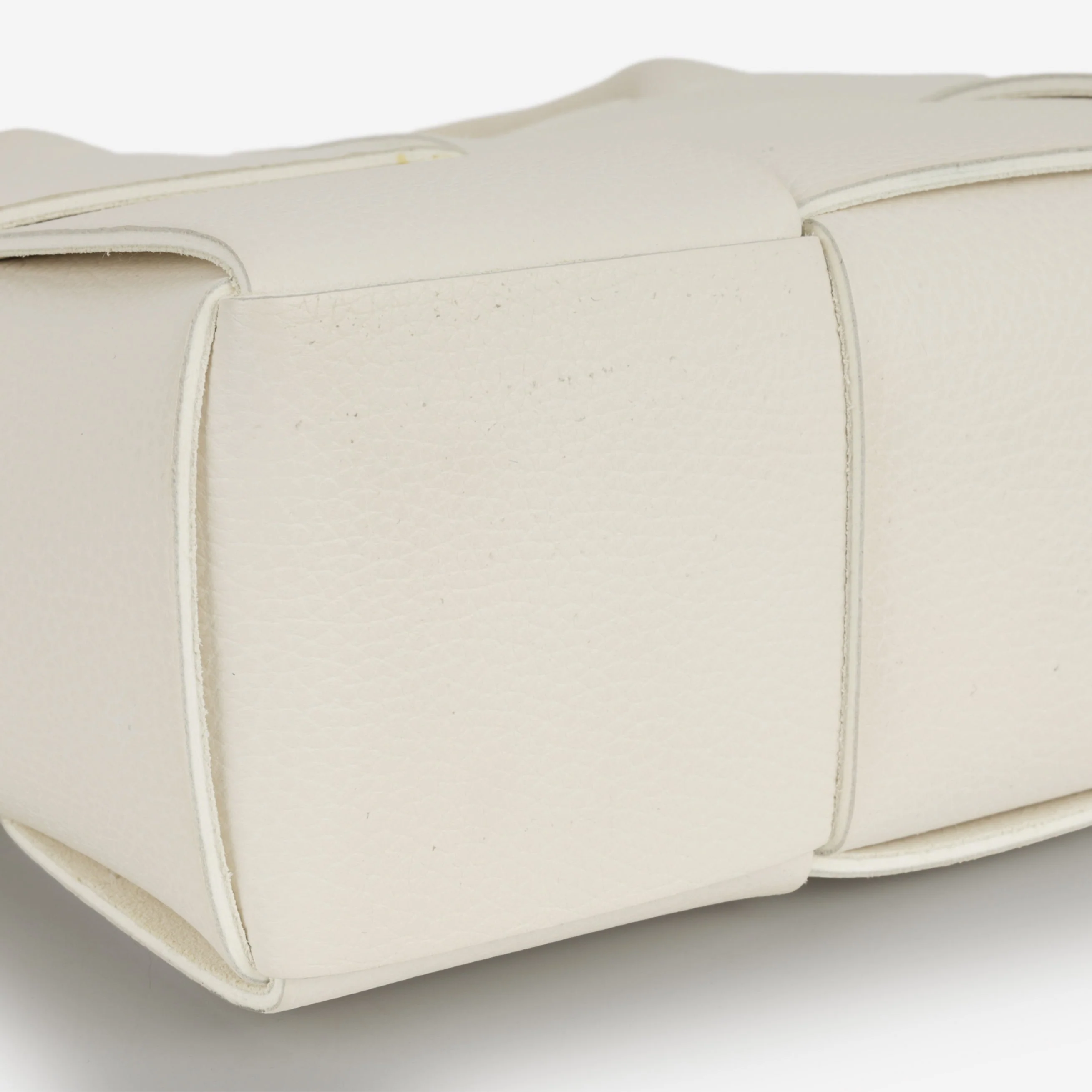 Bottega Veneta Candy Arco Tote - White Intrecciato | Gold Hardware - Image 7