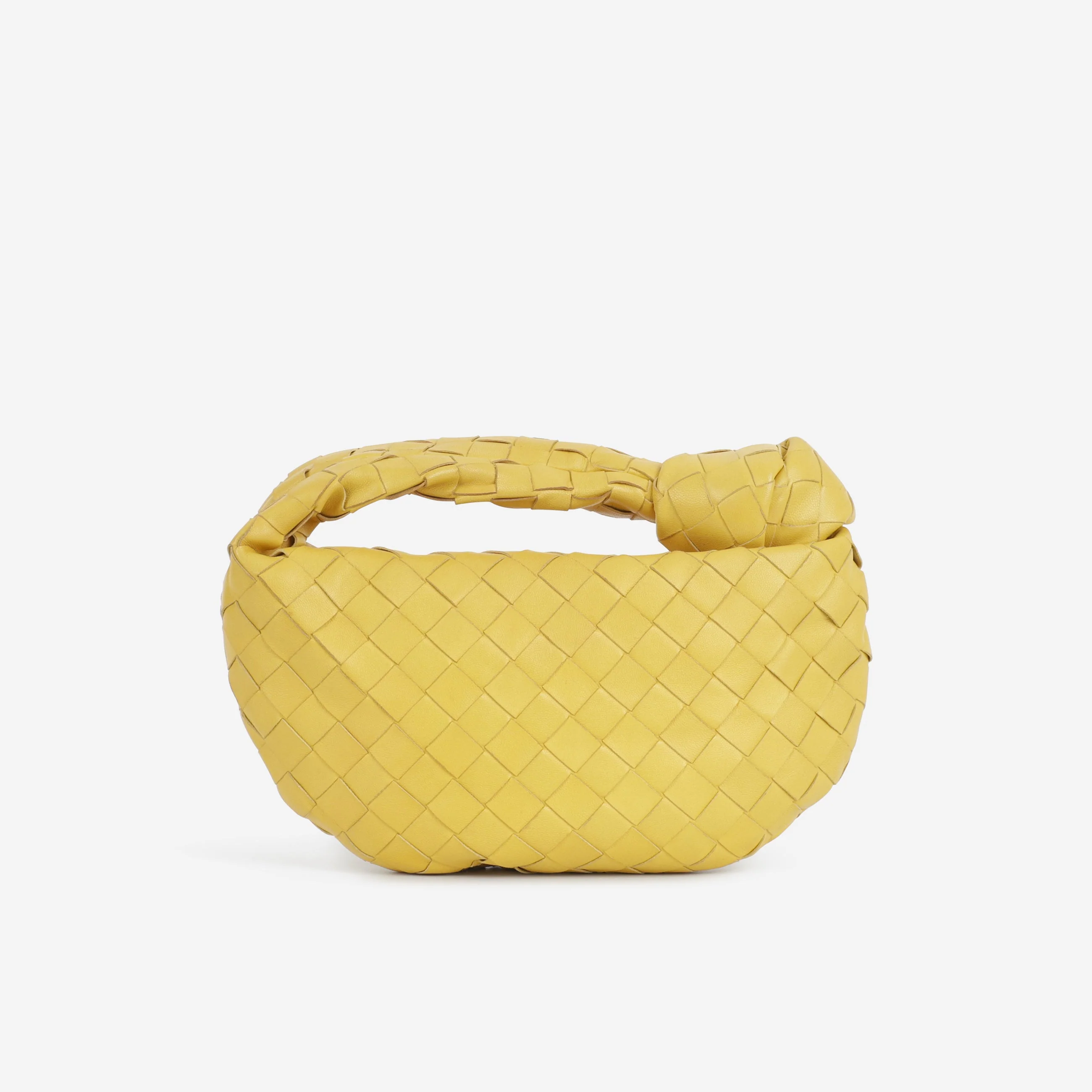 Bottega Veneta Mini Jodie - Buttercup Intrecciato | Gold Hardware - Image 3