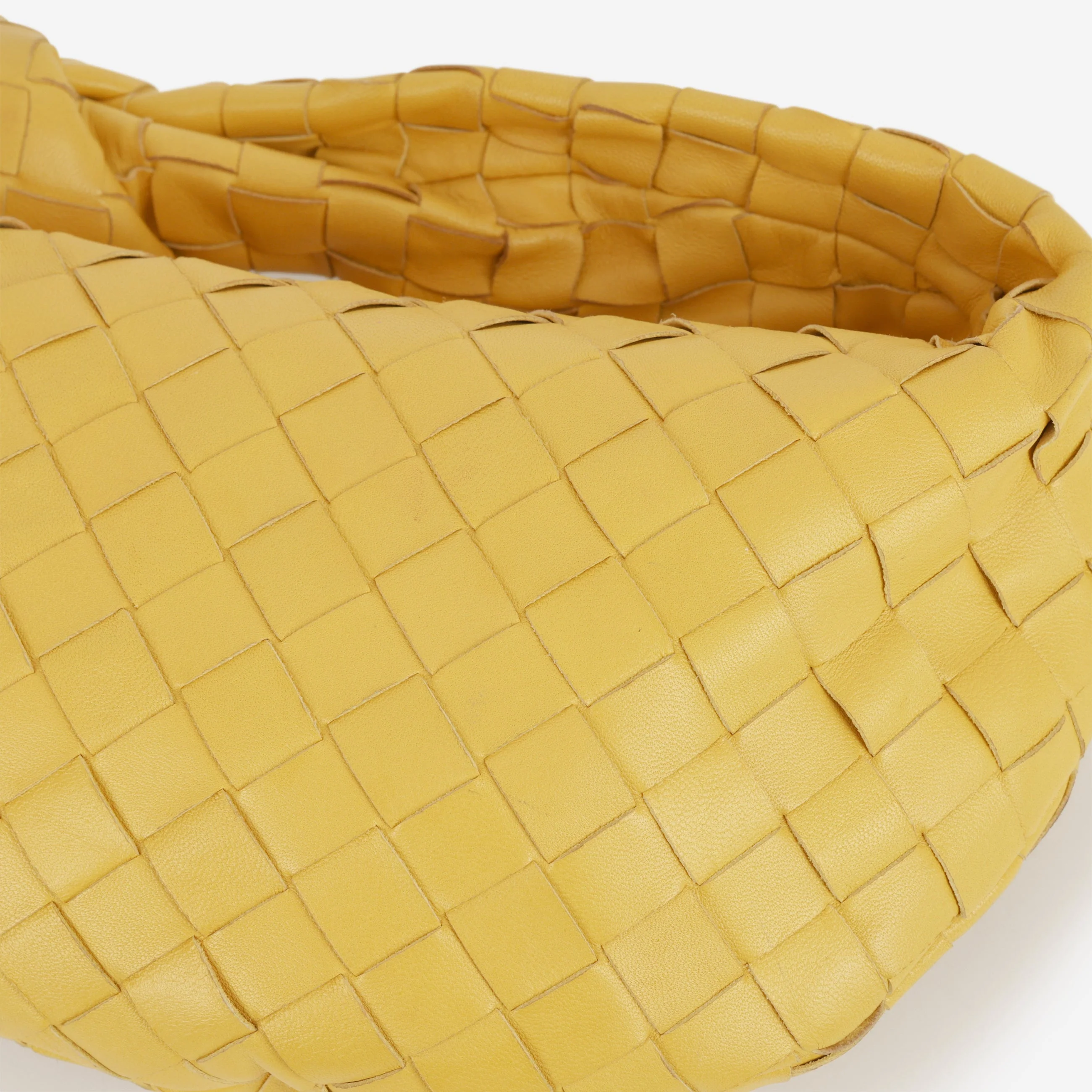 Bottega Veneta Mini Jodie - Buttercup Intrecciato | Gold Hardware - Image 7