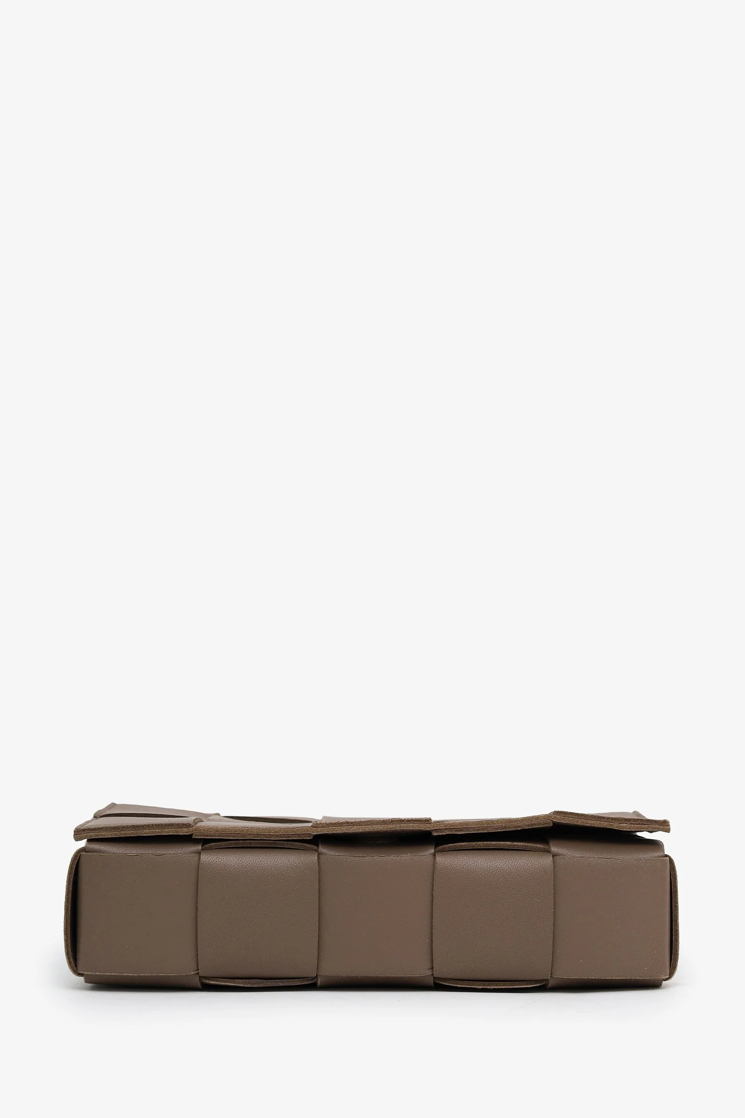 Bottega Veneta Brown Intrecciato Leather Cassette Crossbody Bag - Image 5