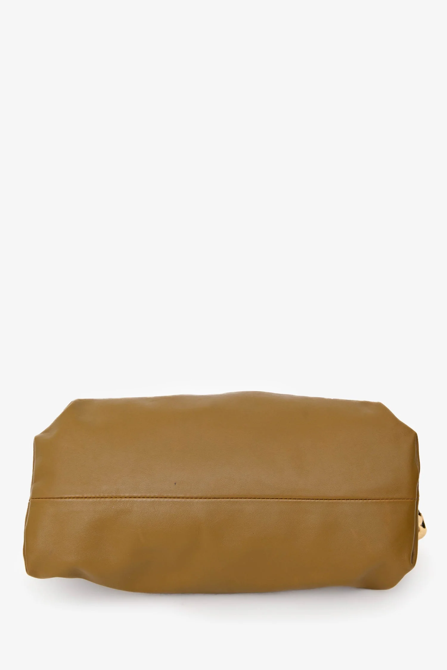 Bottega Veneta Brown Leather Chain Pouch - Image 5