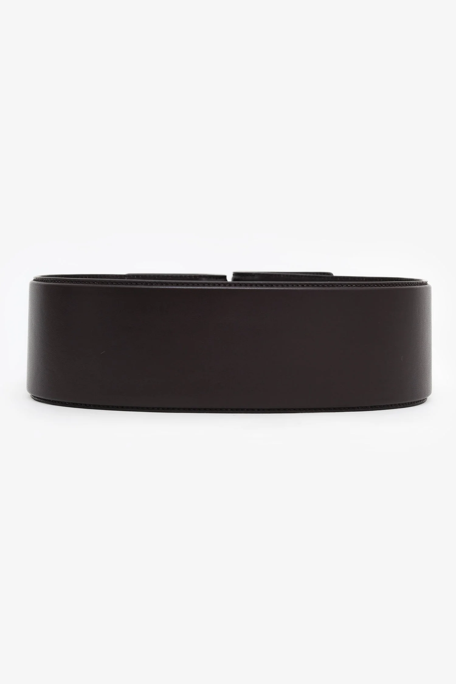 Bottega Veneta Brown Leather Waist Belt Size M - Image 3