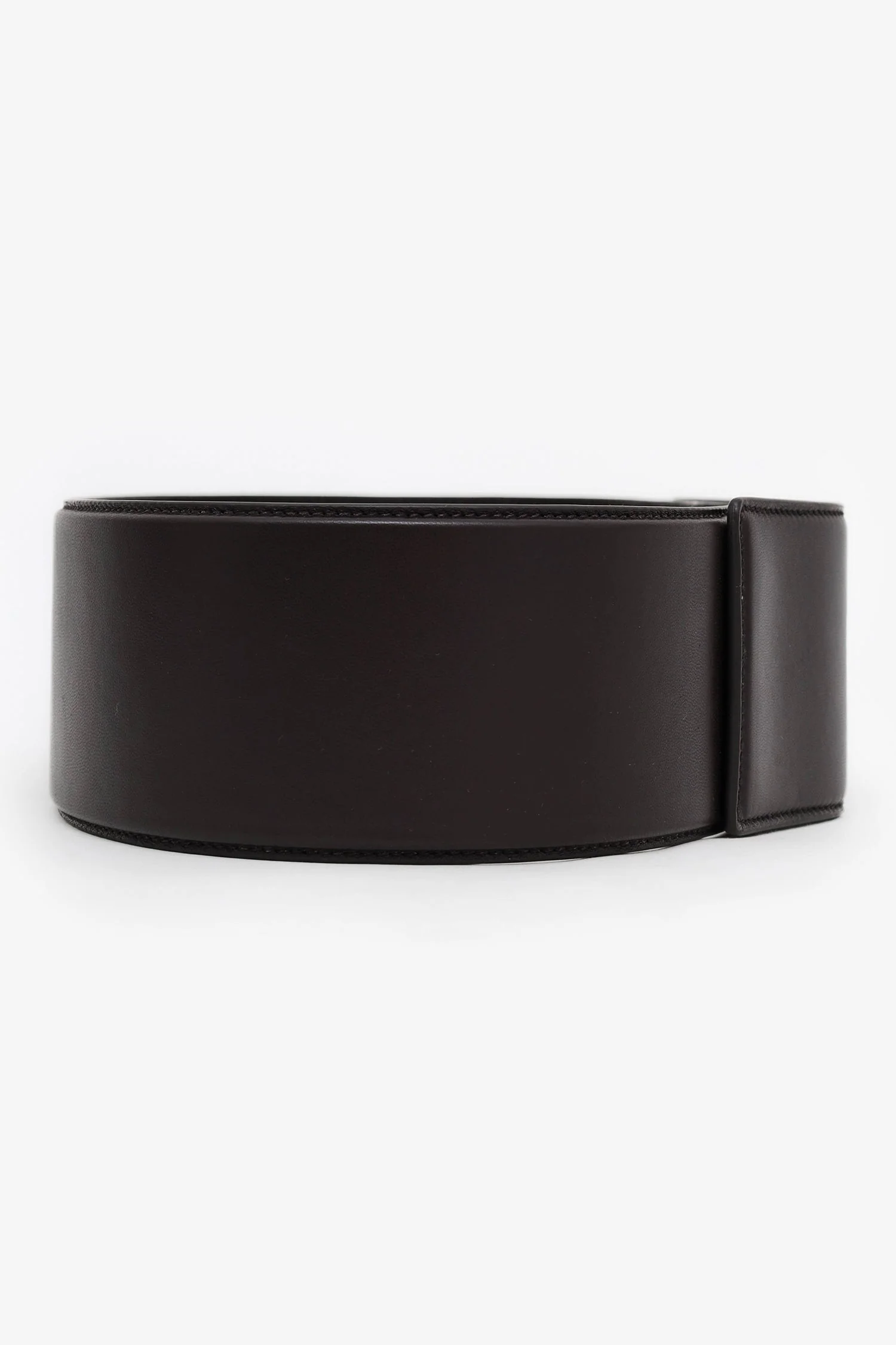 Bottega Veneta Brown Leather Waist Belt Size M - Image 4