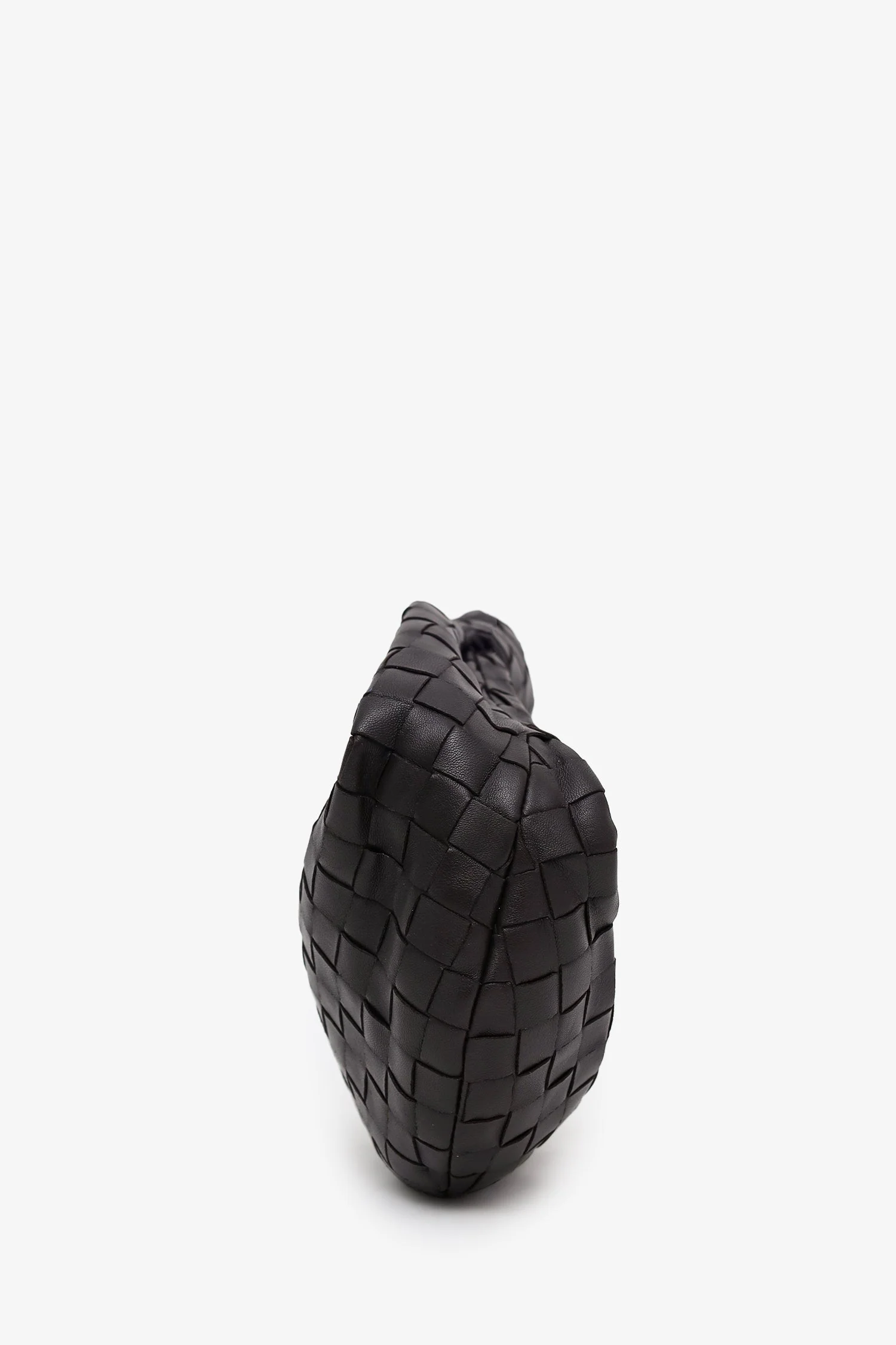 Bottega Veneta Dark Brown Intrecciato Lambskin Mini Jodie Bag - Image 4