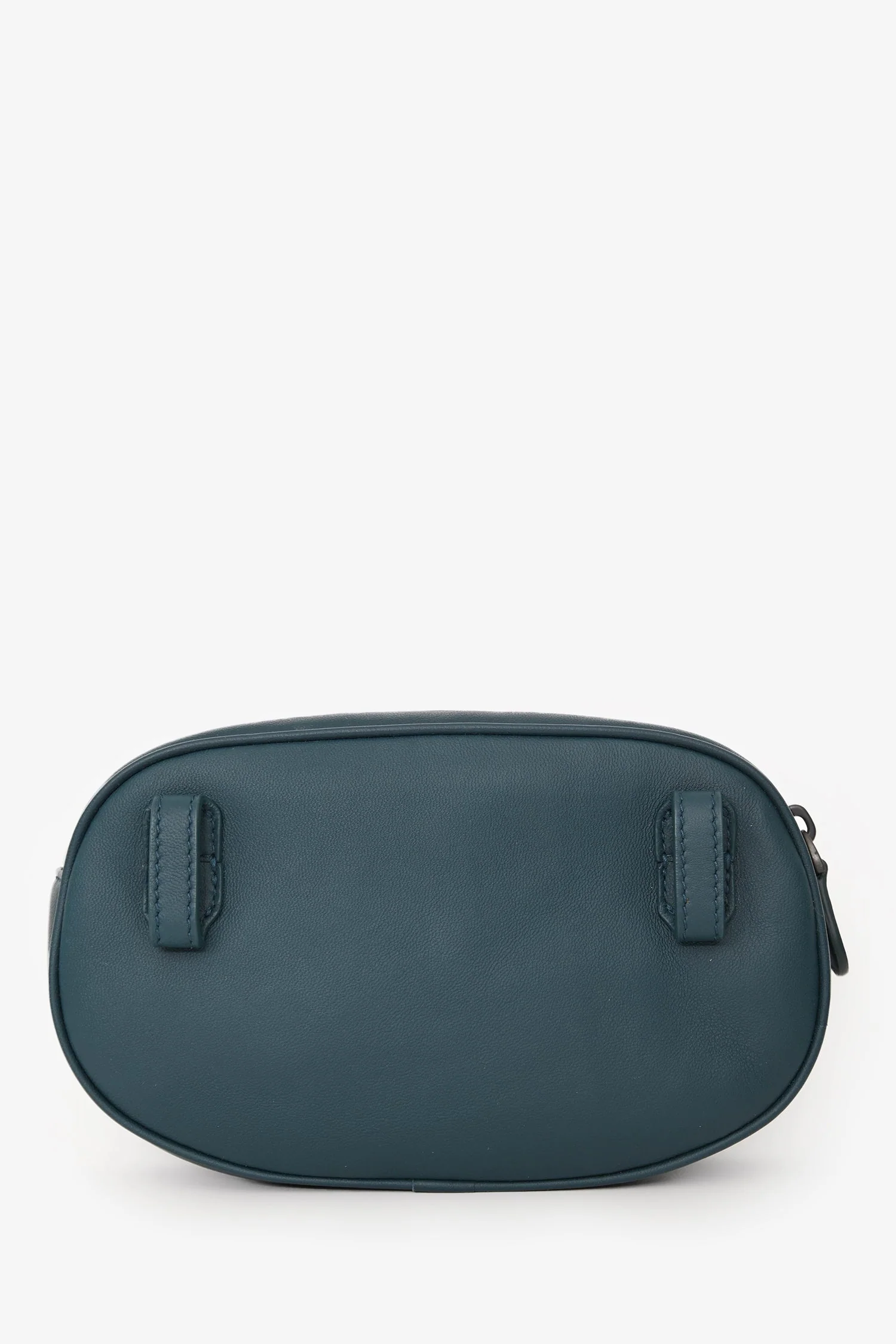 Bottega Veneta Deep Teal Leather Intrecciato Belt Bag - Image 2