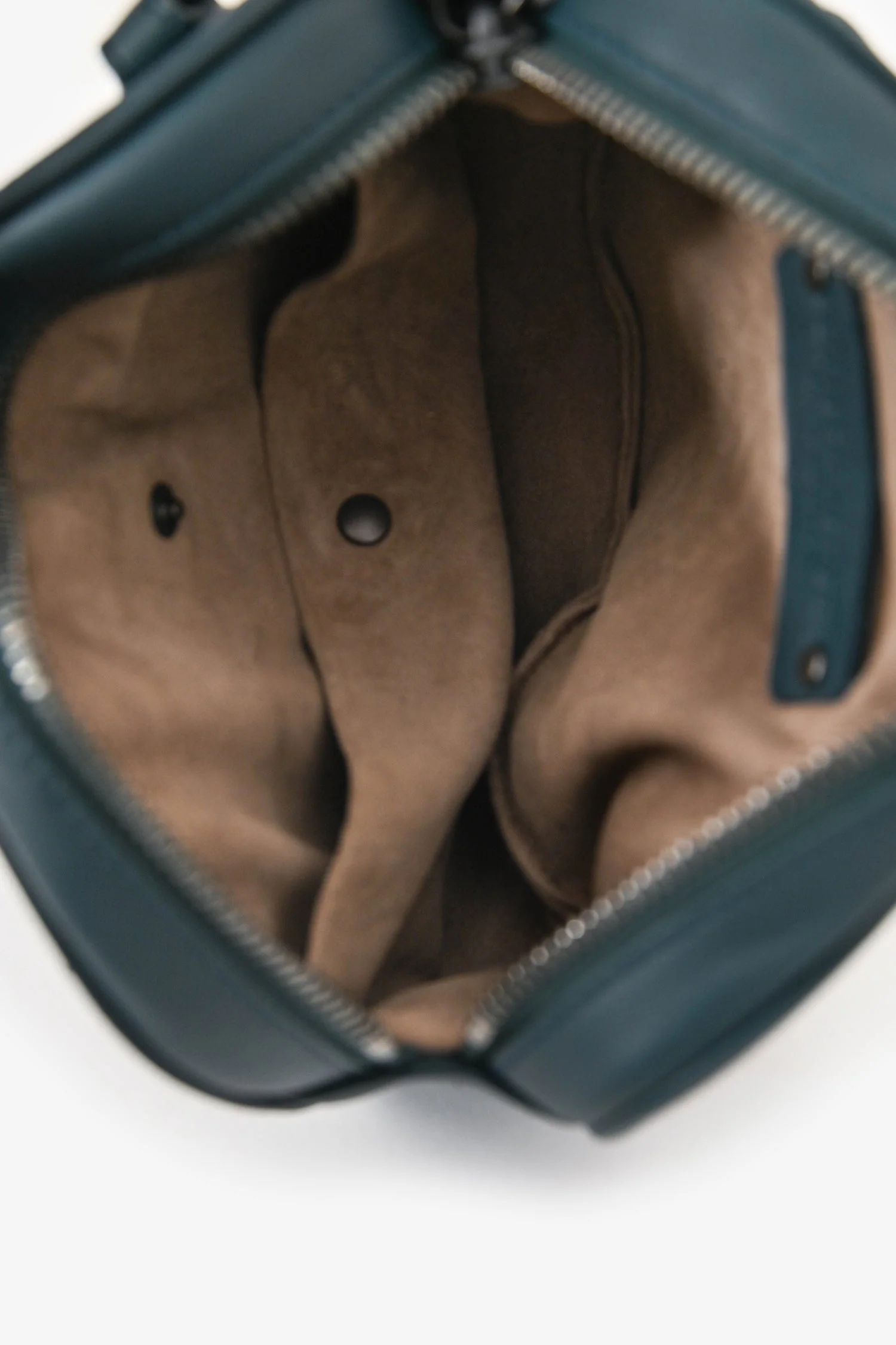 Bottega Veneta Deep Teal Leather Intrecciato Belt Bag - Image 9
