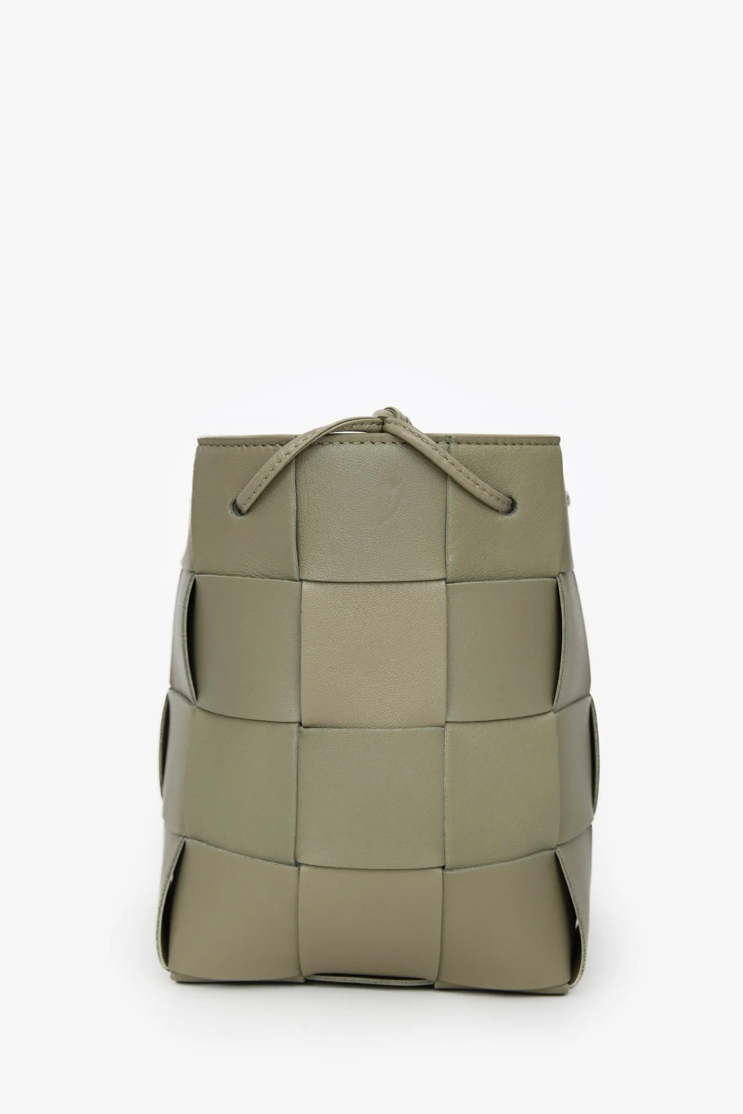 Bottega Veneta Green Intrecciato Small Cassette Bucket Bag - Image 3