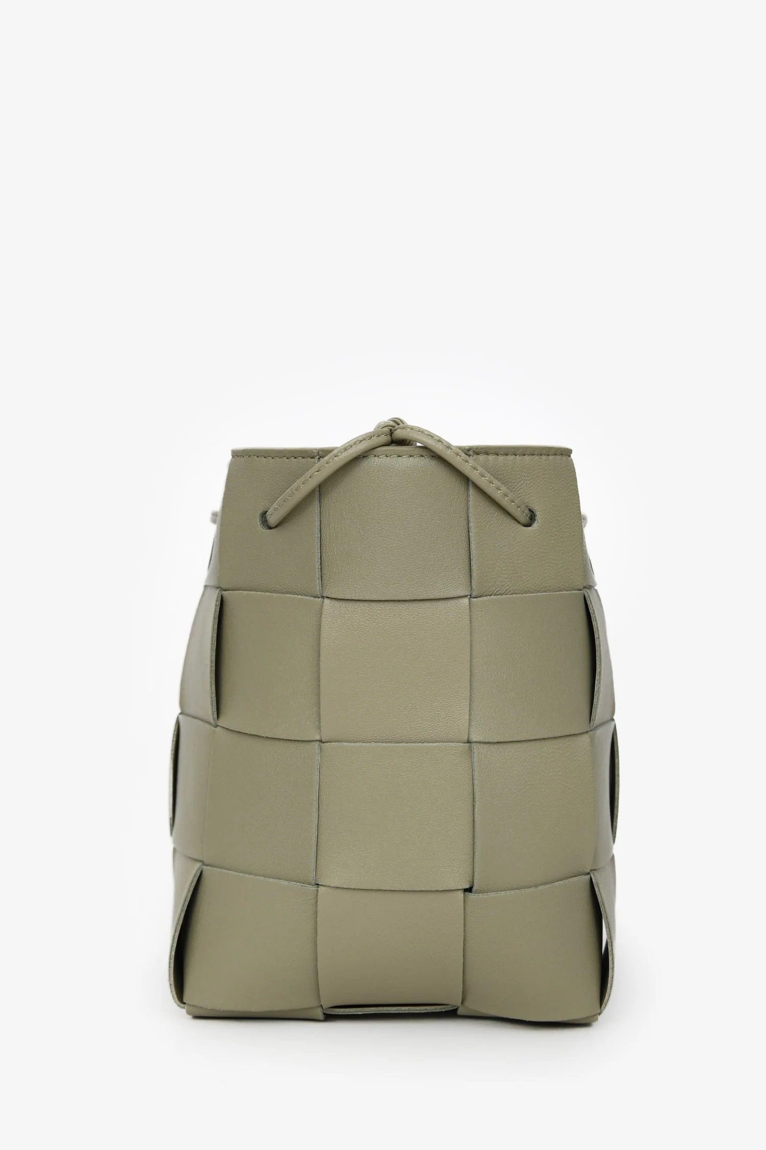 Bottega Veneta Green Intrecciato Small Cassette Bucket Bag - Image 4