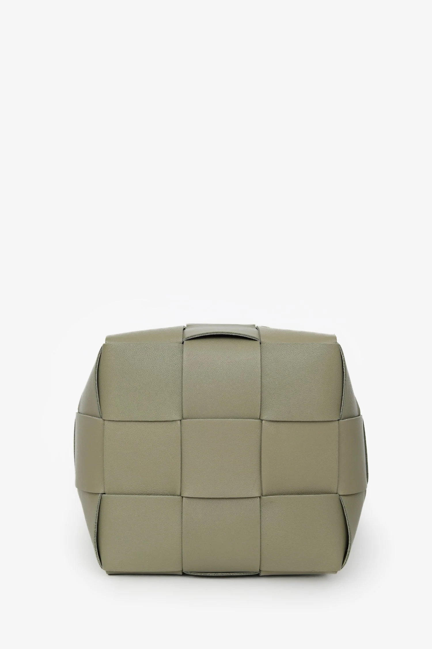 Bottega Veneta Green Intrecciato Small Cassette Bucket Bag - Image 5