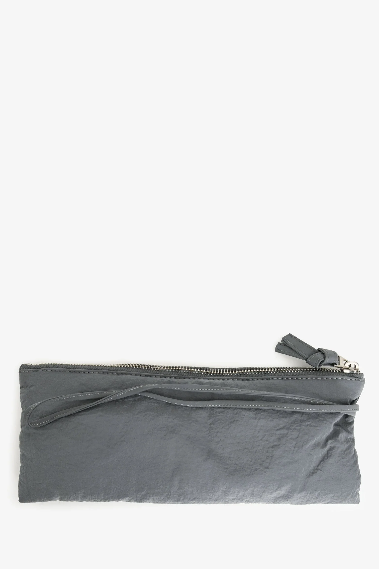 Bottega Veneta Grey Padded Intreccio-Woven Nylon Crossbody Bag - Image 10