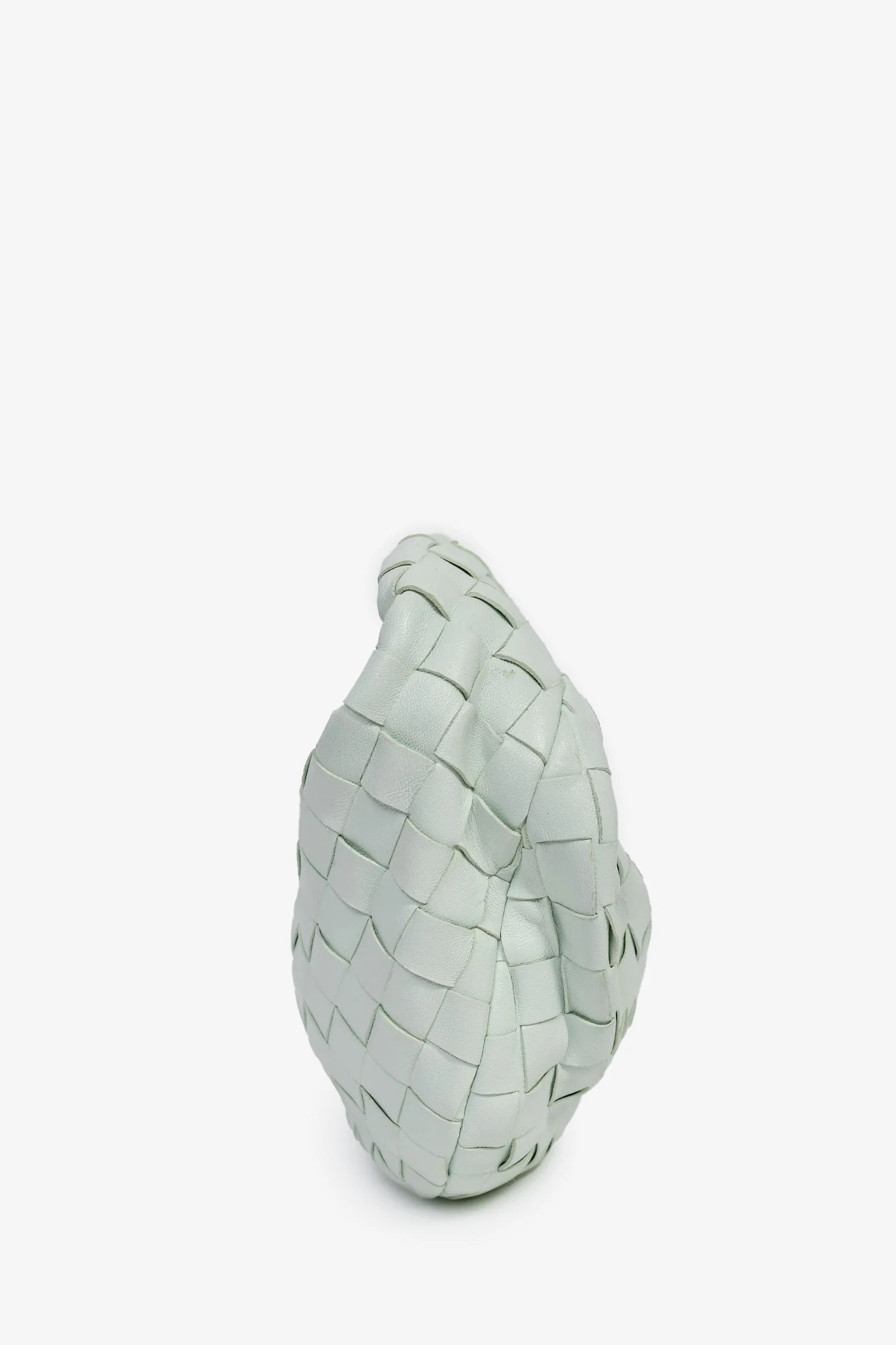 Bottega Veneta Mint Green Intrecciato Leather Mini Jodie Bag - Image 3
