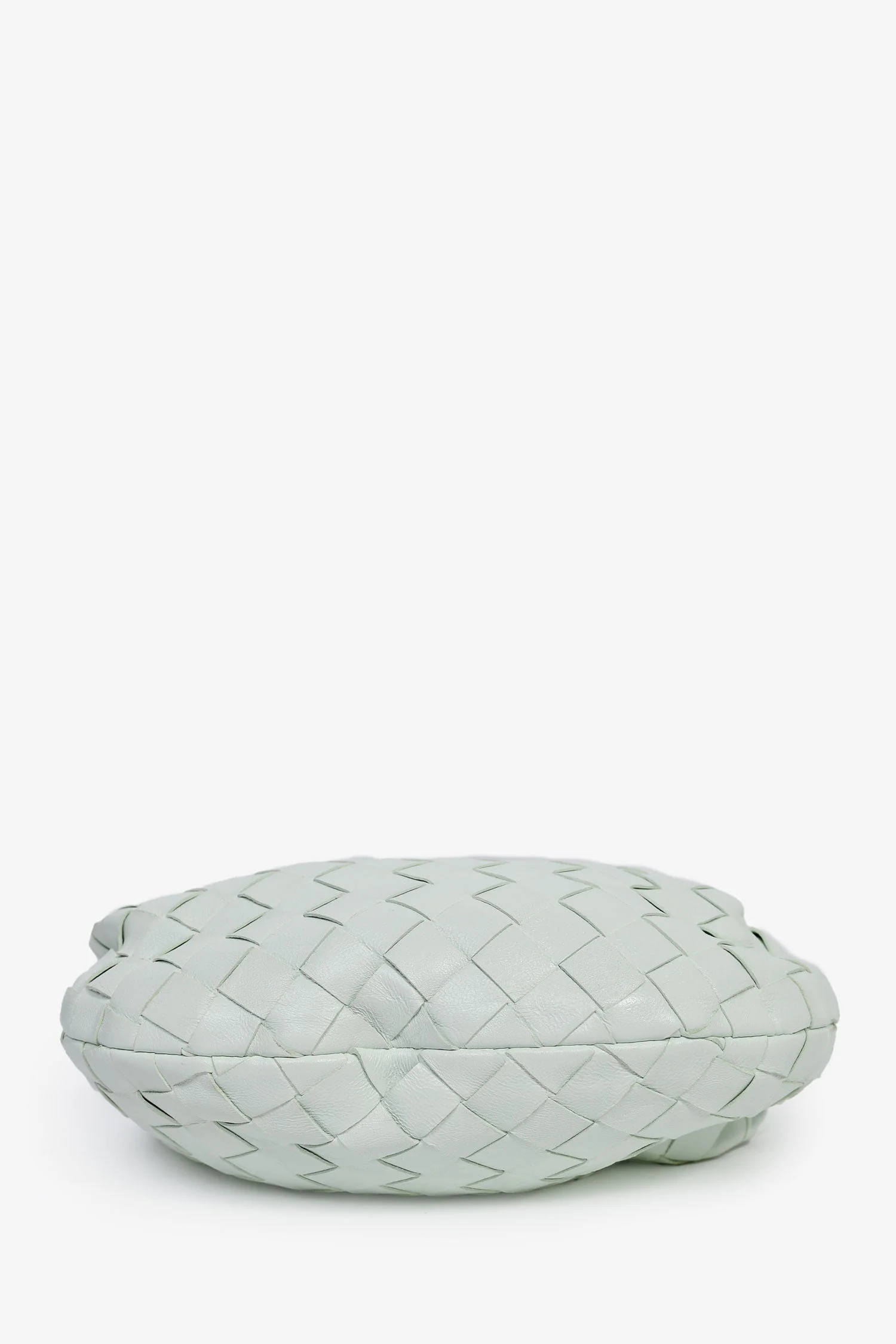 Bottega Veneta Mint Green Intrecciato Leather Mini Jodie Bag - Image 5