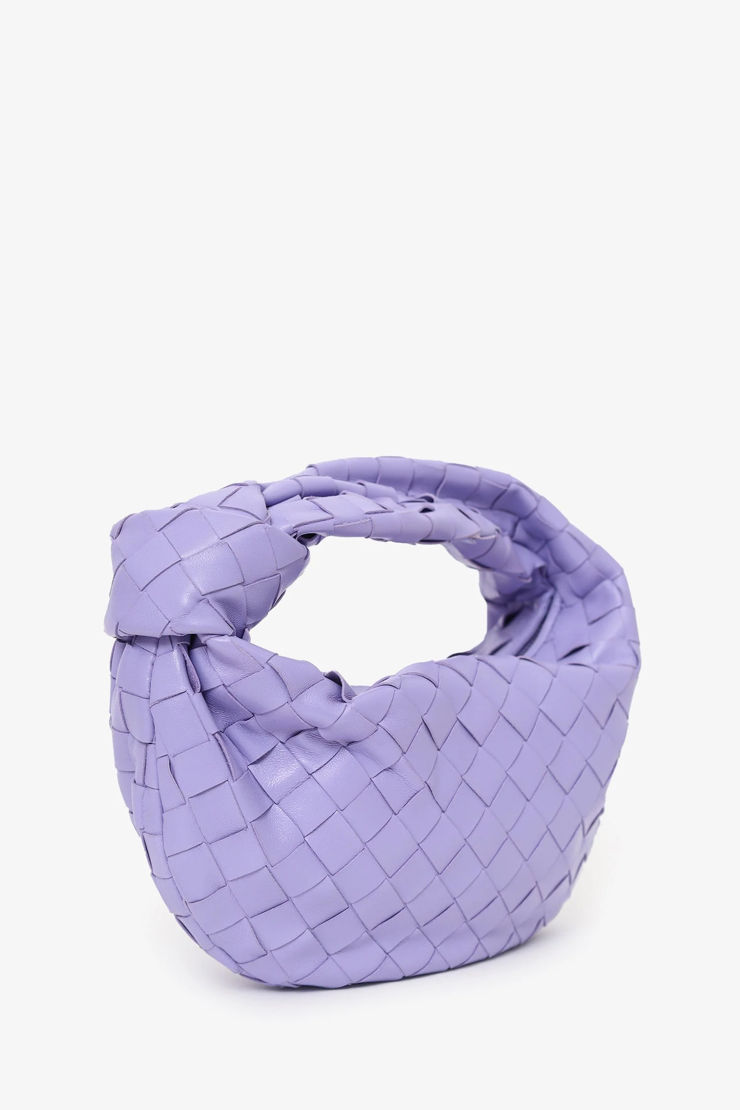 Bottega Veneta Purple Intrecciato Leather Mini Jodie - Image 2