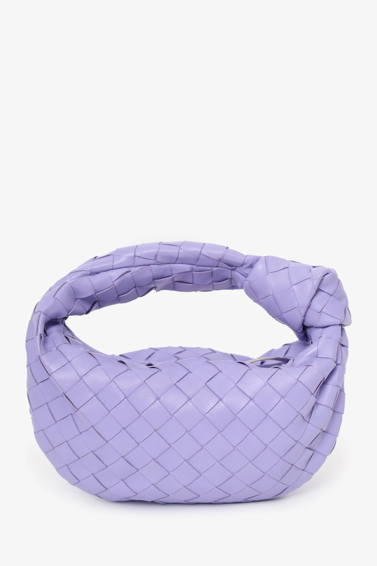 Bottega Veneta Purple Intrecciato Leather Mini Jodie - Image 3