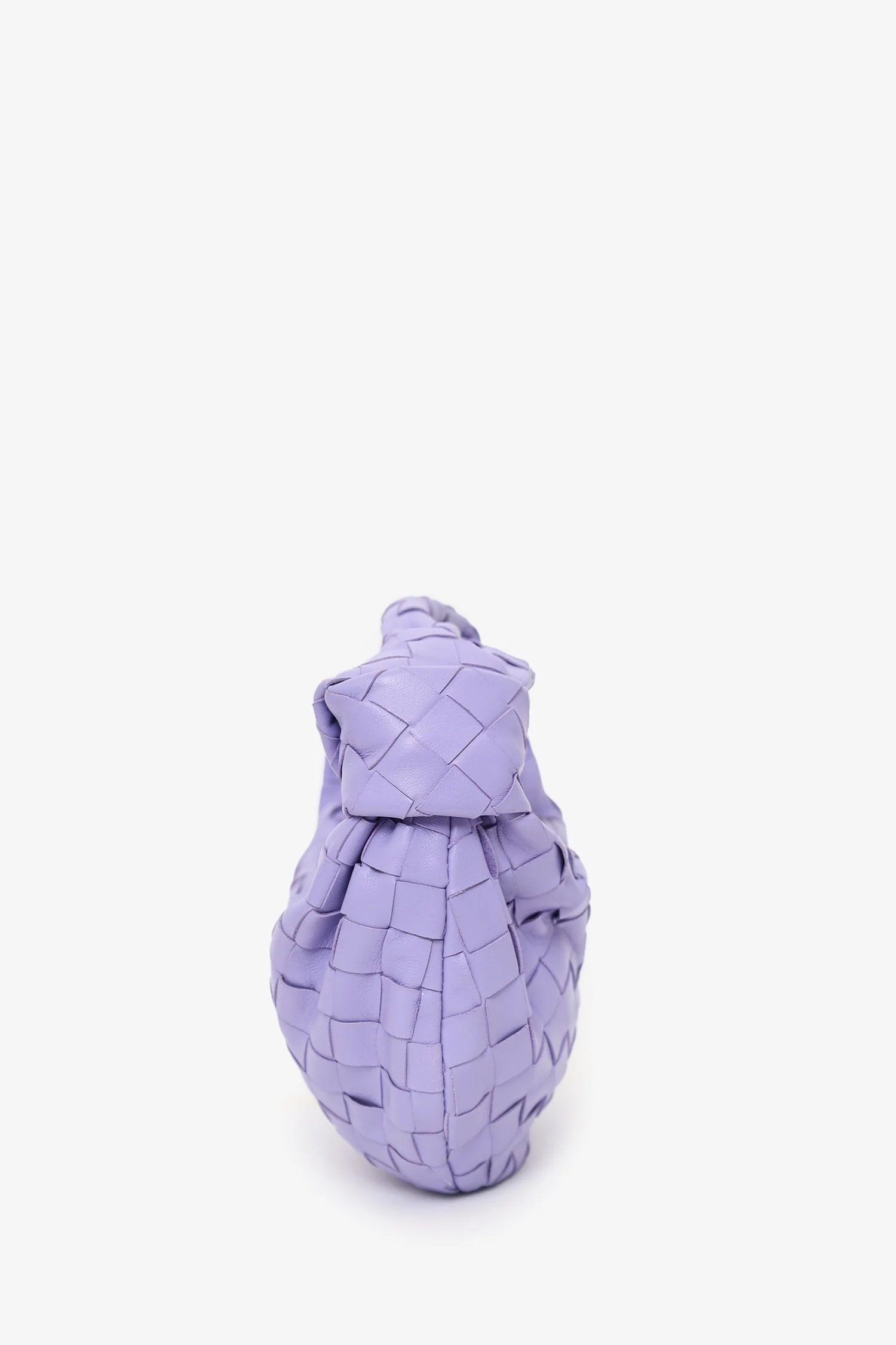 Bottega Veneta Purple Intrecciato Leather Mini Jodie - Image 4