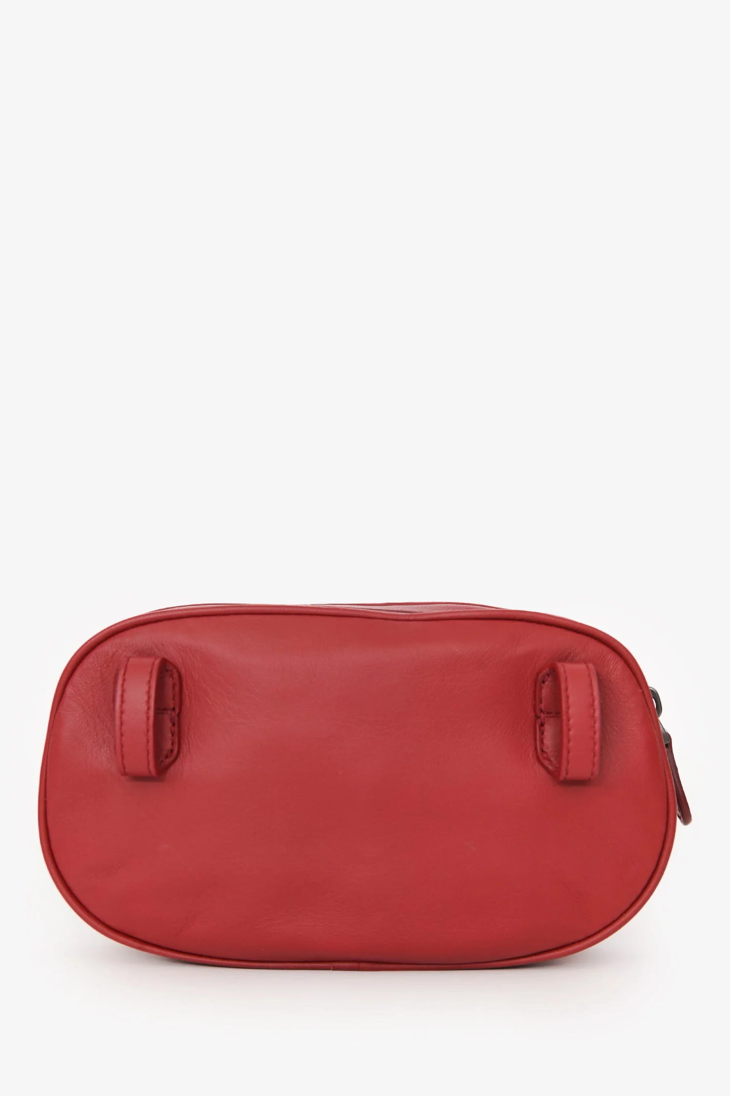 Bottega Veneta Red Leather Intrecciato Belt Bag - Image 2