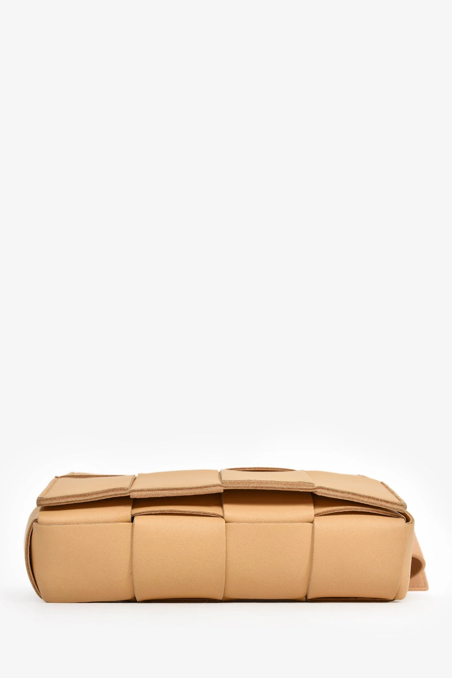 Bottega Veneta Tan Leather Small Cassette Belt Bag - Image 5