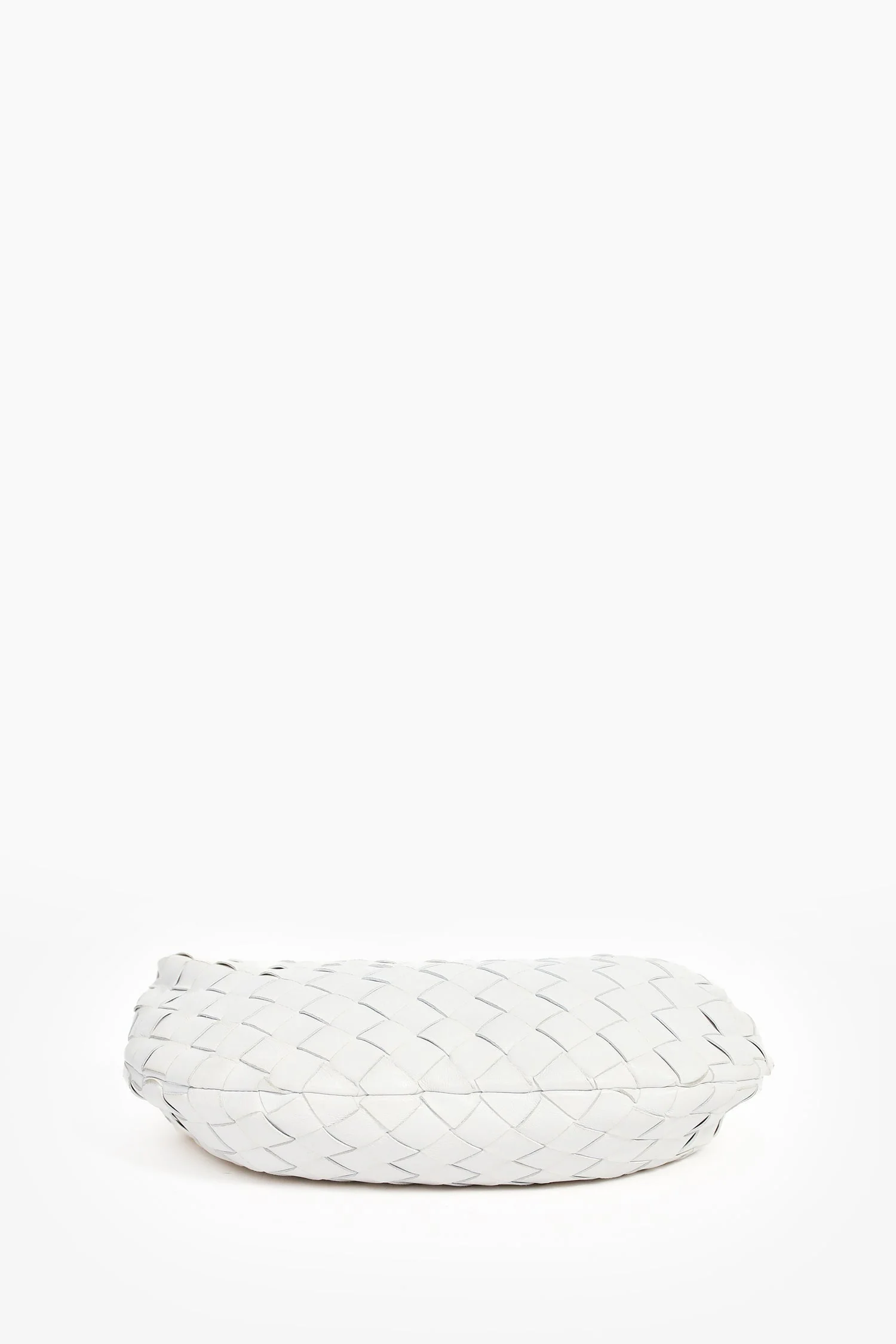 Bottega Veneta White Intrecciato Mini Jodie Bag - Image 5