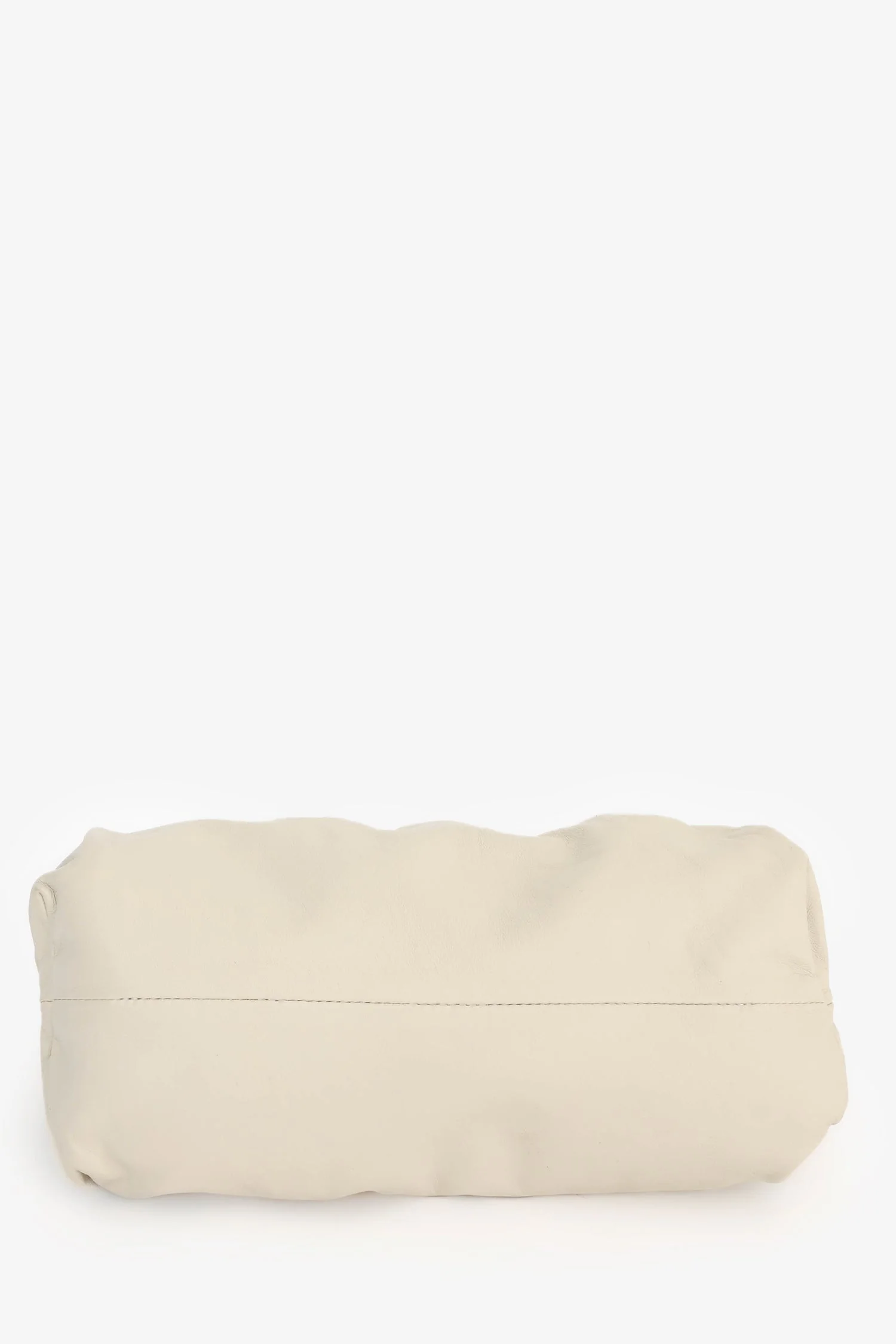 Bottega Veneta White Leather The Chain Pouch Bag - Image 5
