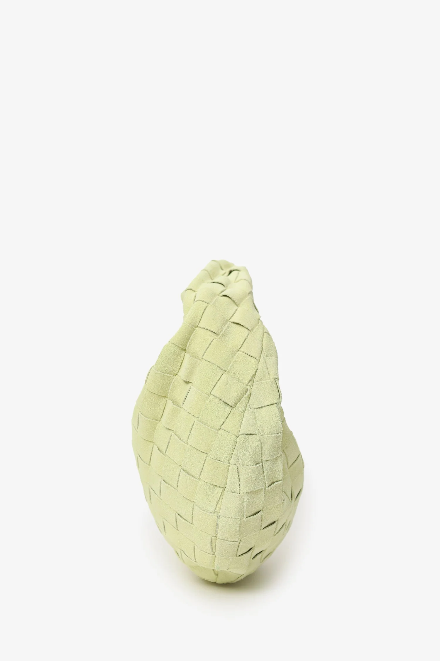 Bottega Veneta Yellow Intrecciato Suede Leather Mini Jodie - Image 4