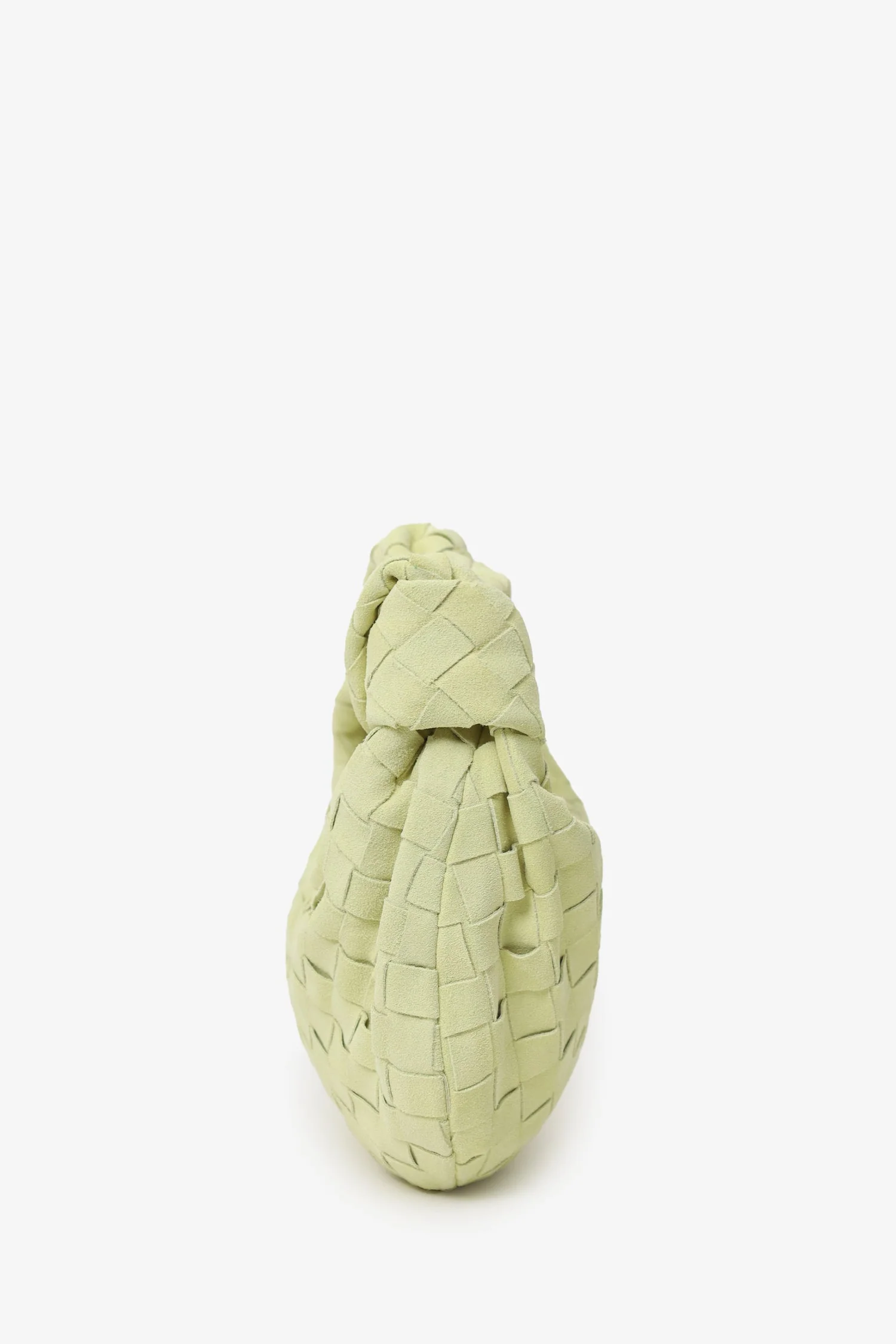 Bottega Veneta Yellow Intrecciato Suede Leather Mini Jodie - Image 5