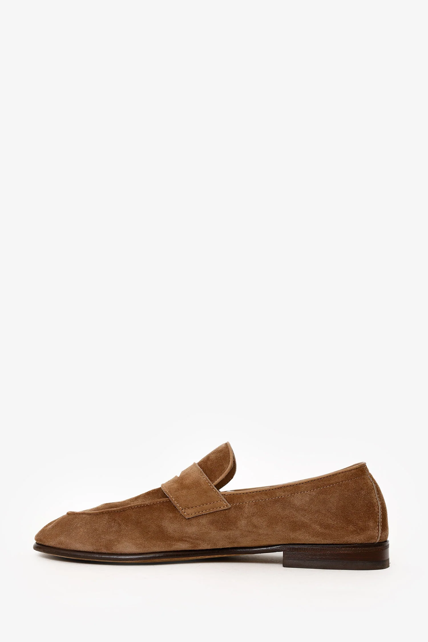 Brunello Cucinelli Brown Suede Loafers Size 41 Mens - Image 5