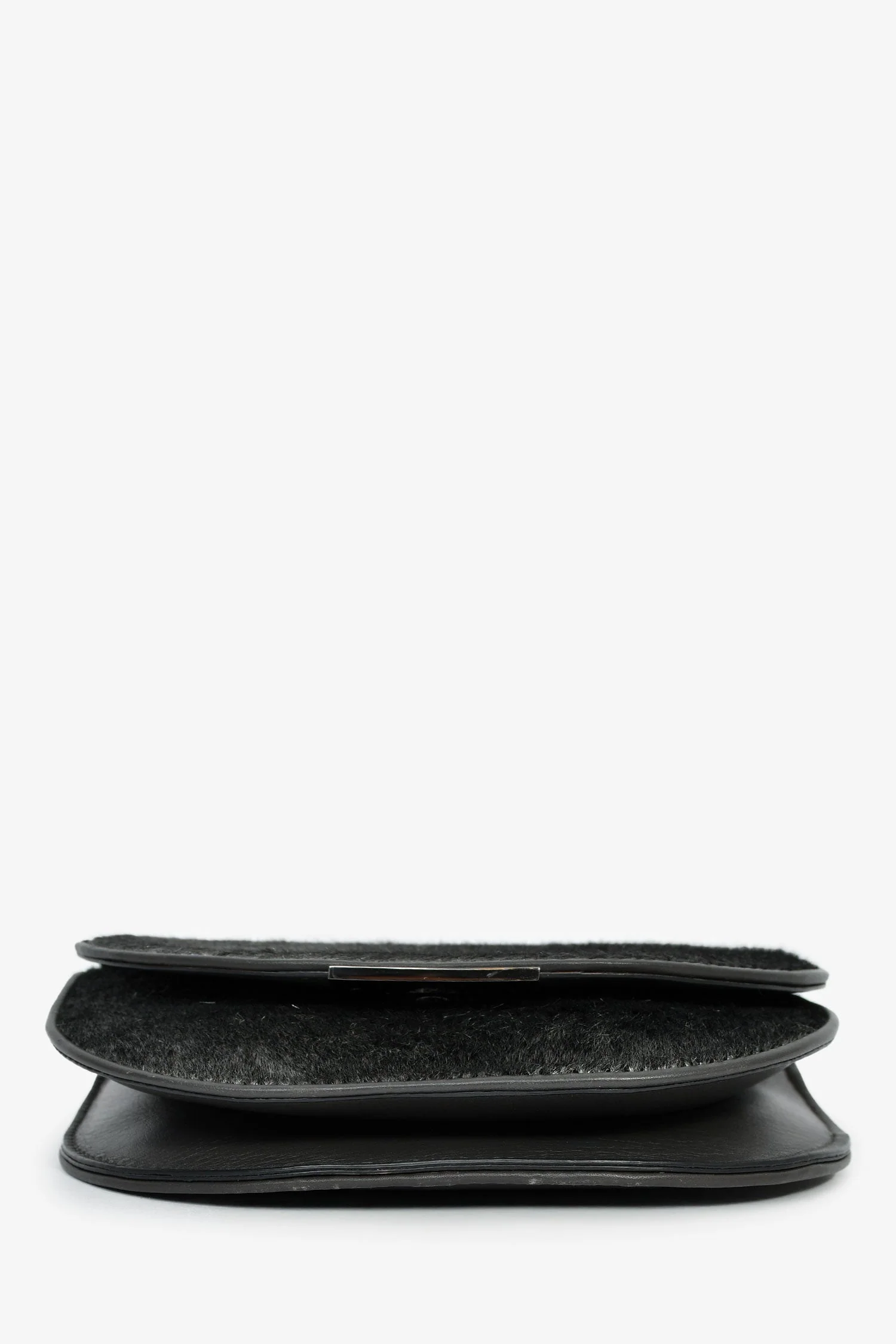 Brunello Cucinelli Grey Calfhair Small Crossbody - Image 5