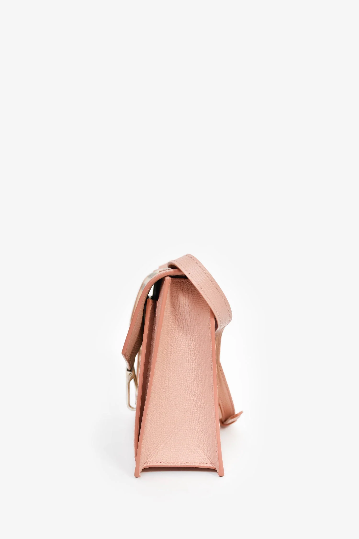 Burberry Beige Novacheck Canvas/Pink Leather Envelope Crossbody - Image 4