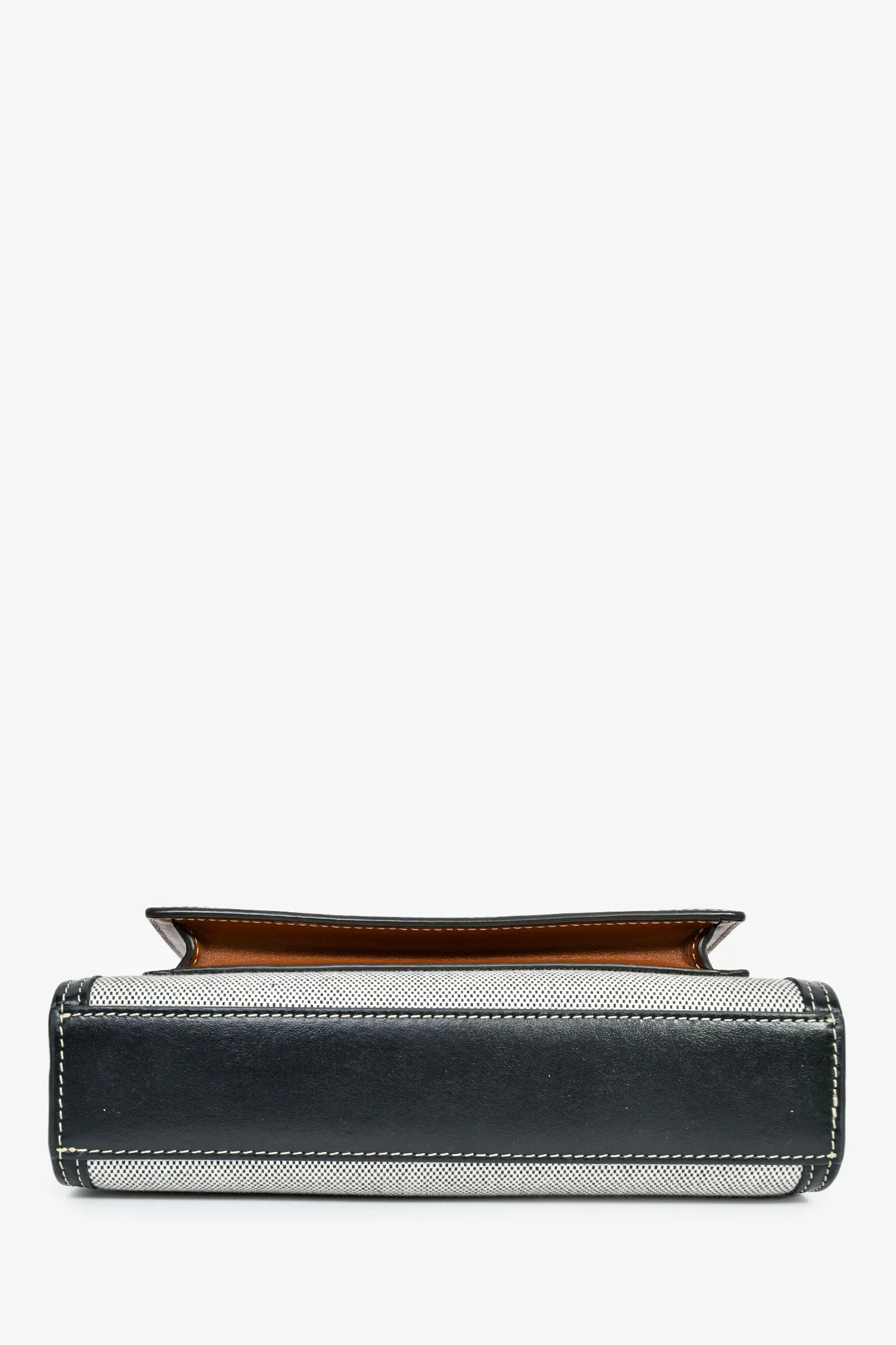 Burberry Black Canvas/Leather Mini Pocket Bag - Image 5