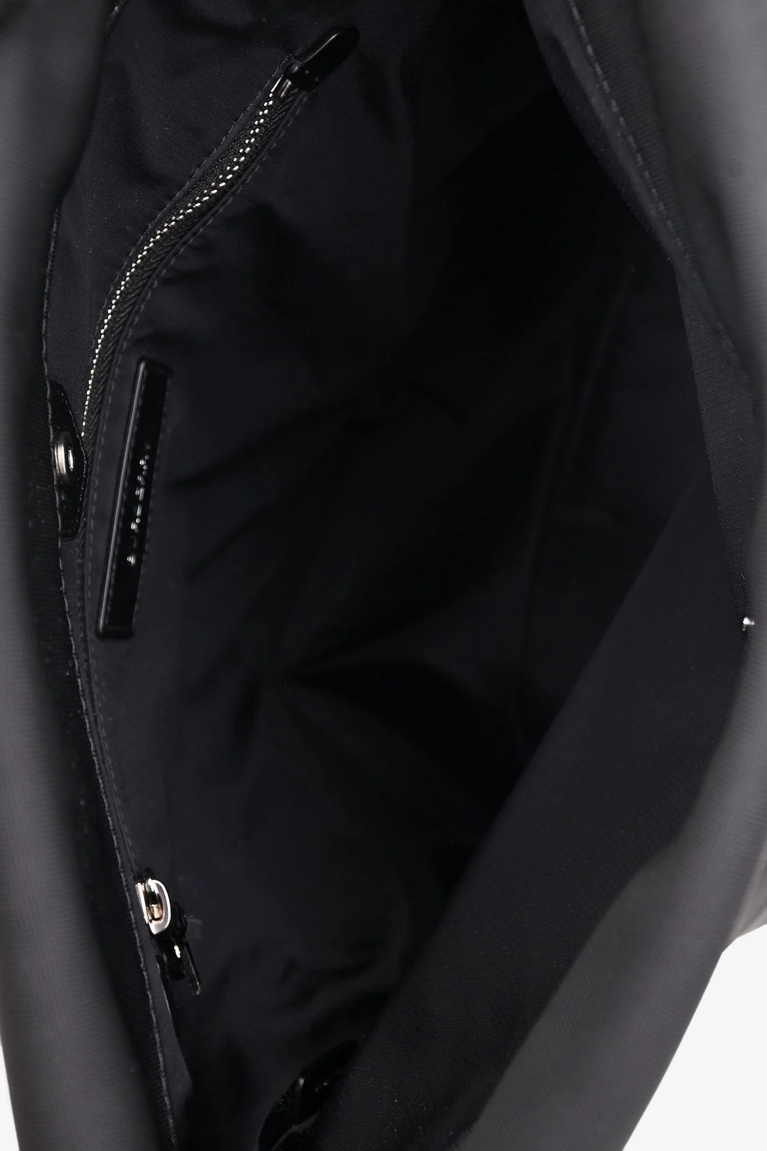 Burberry Black/Check Drawstring Backpack - Image 6