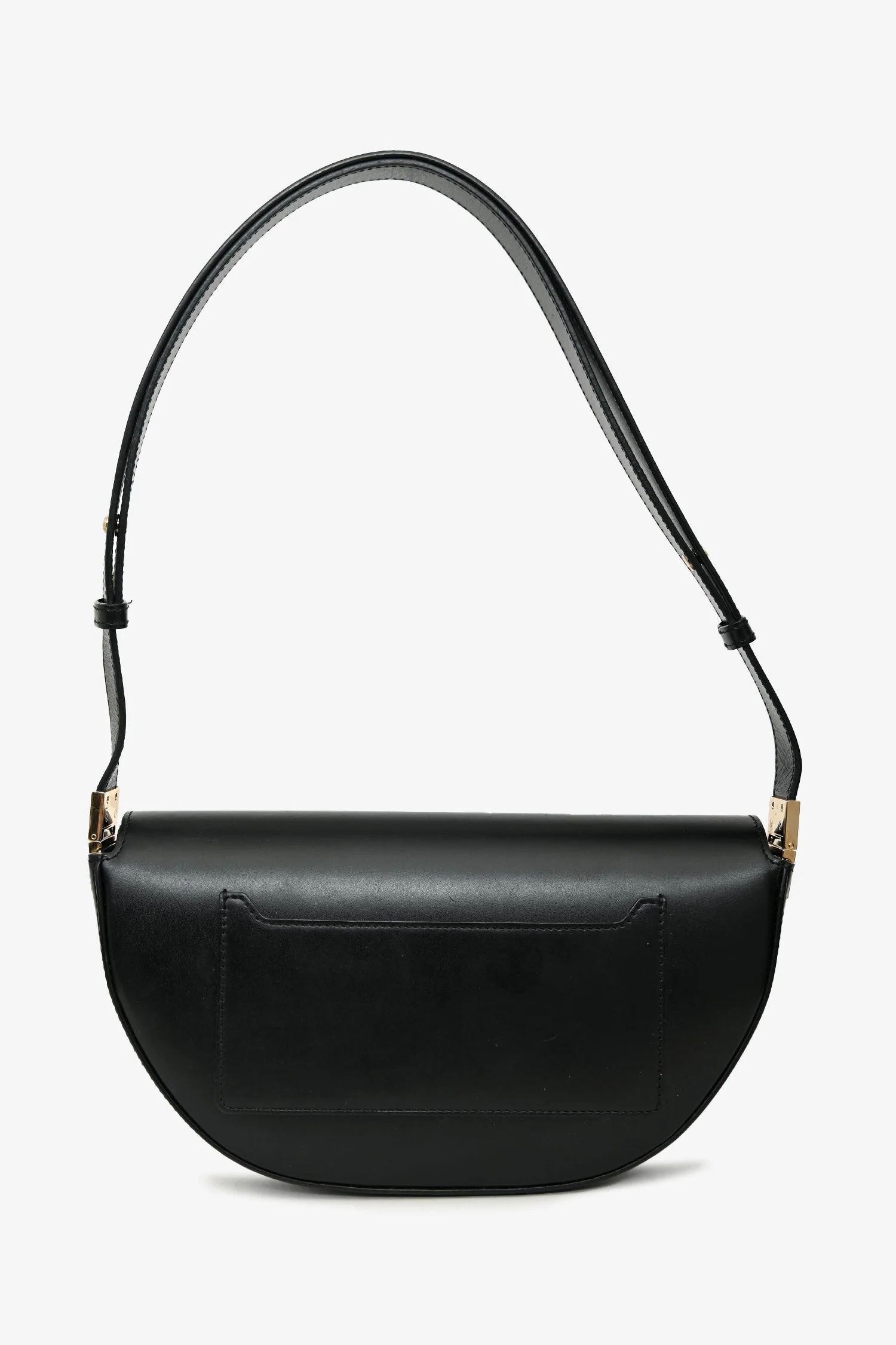 Burberry Black Leather Olympia Crossbody Bag - Image 2