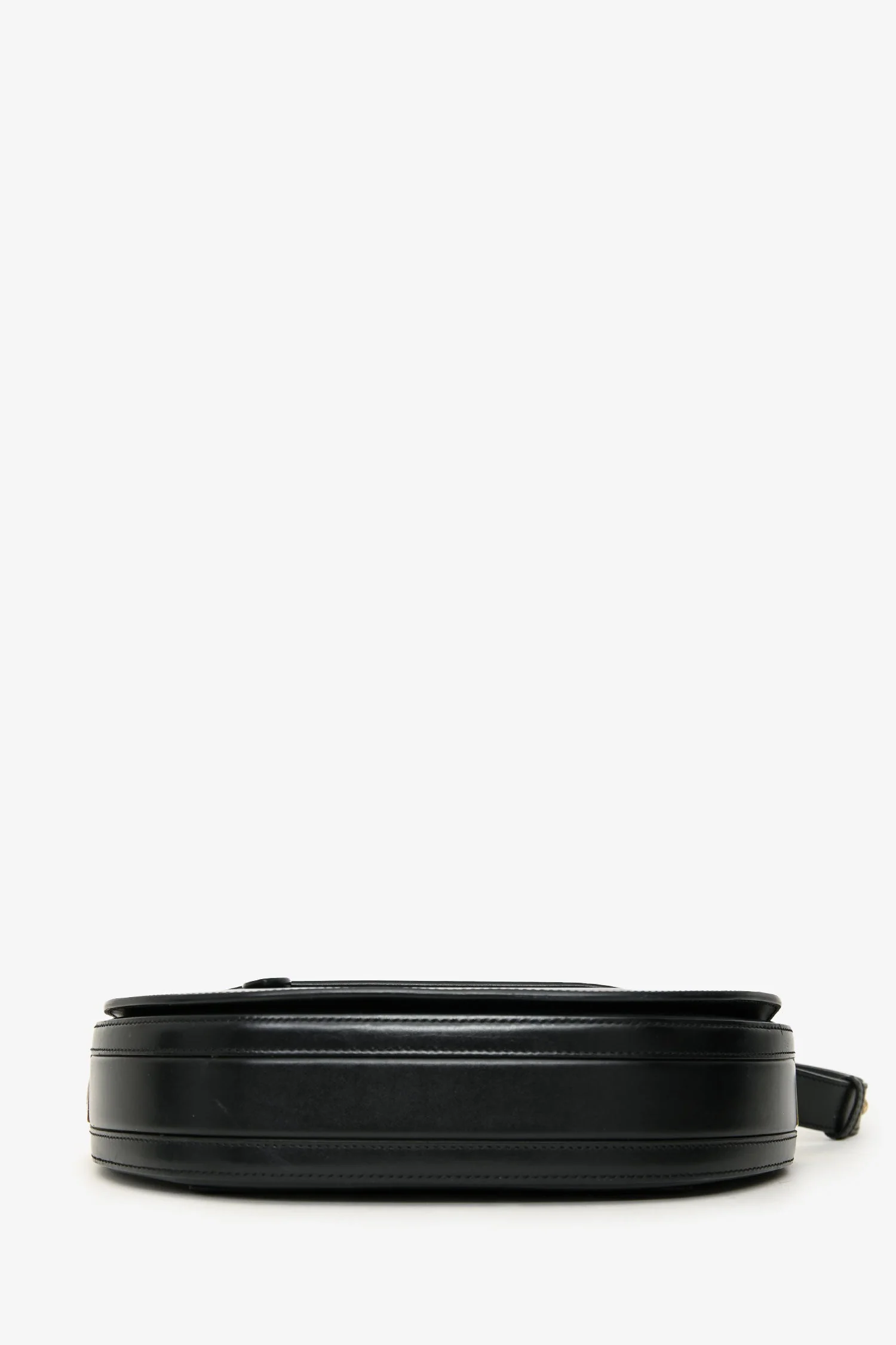 Burberry Black Leather Olympia Crossbody Bag - Image 5