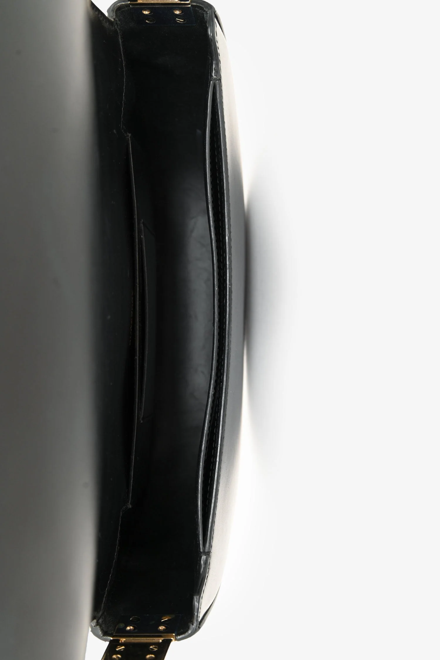 Burberry Black Leather Olympia Crossbody Bag - Image 6