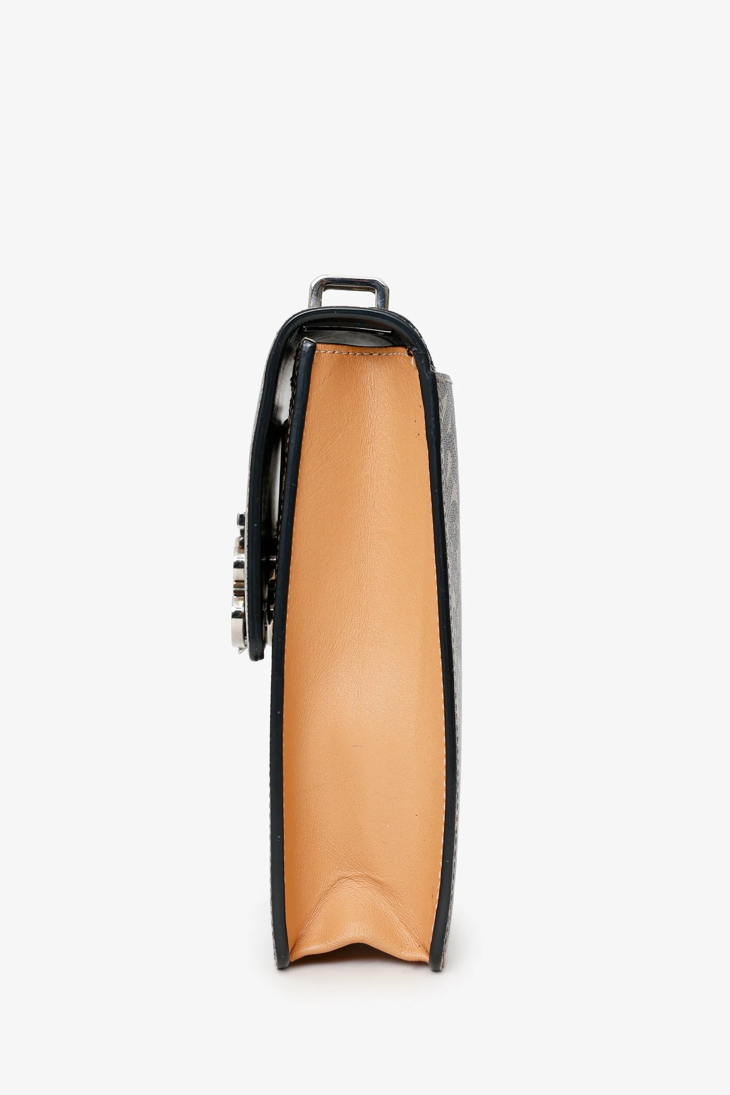 Burberry Brown TB Monogram Print E-Canvas Robin Bag - Image 4