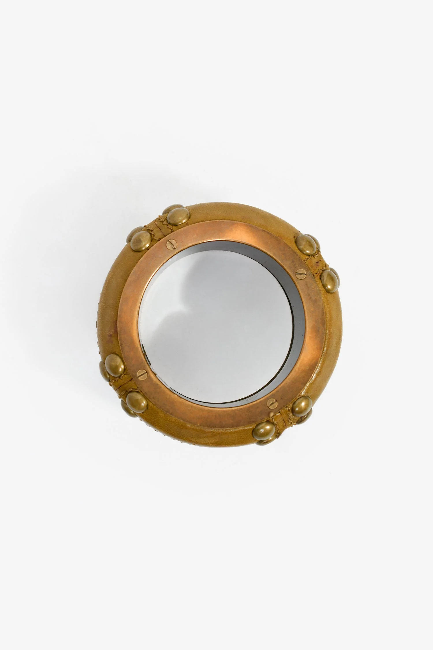 Burberry Green Leather Studded Bangle - Image 5