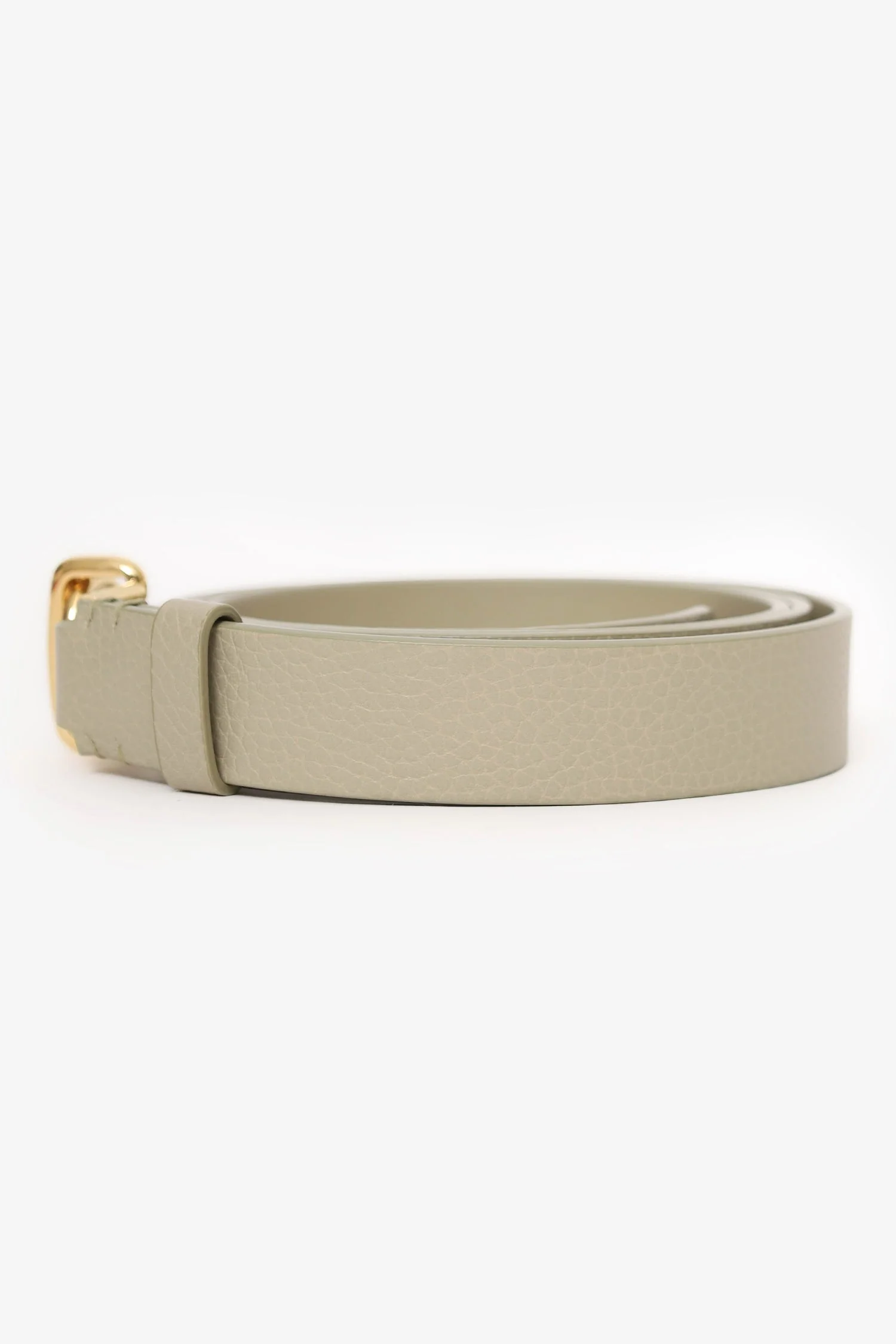 Burberry Grey Leather 'Rocking Horse' Belt Size L - Image 2