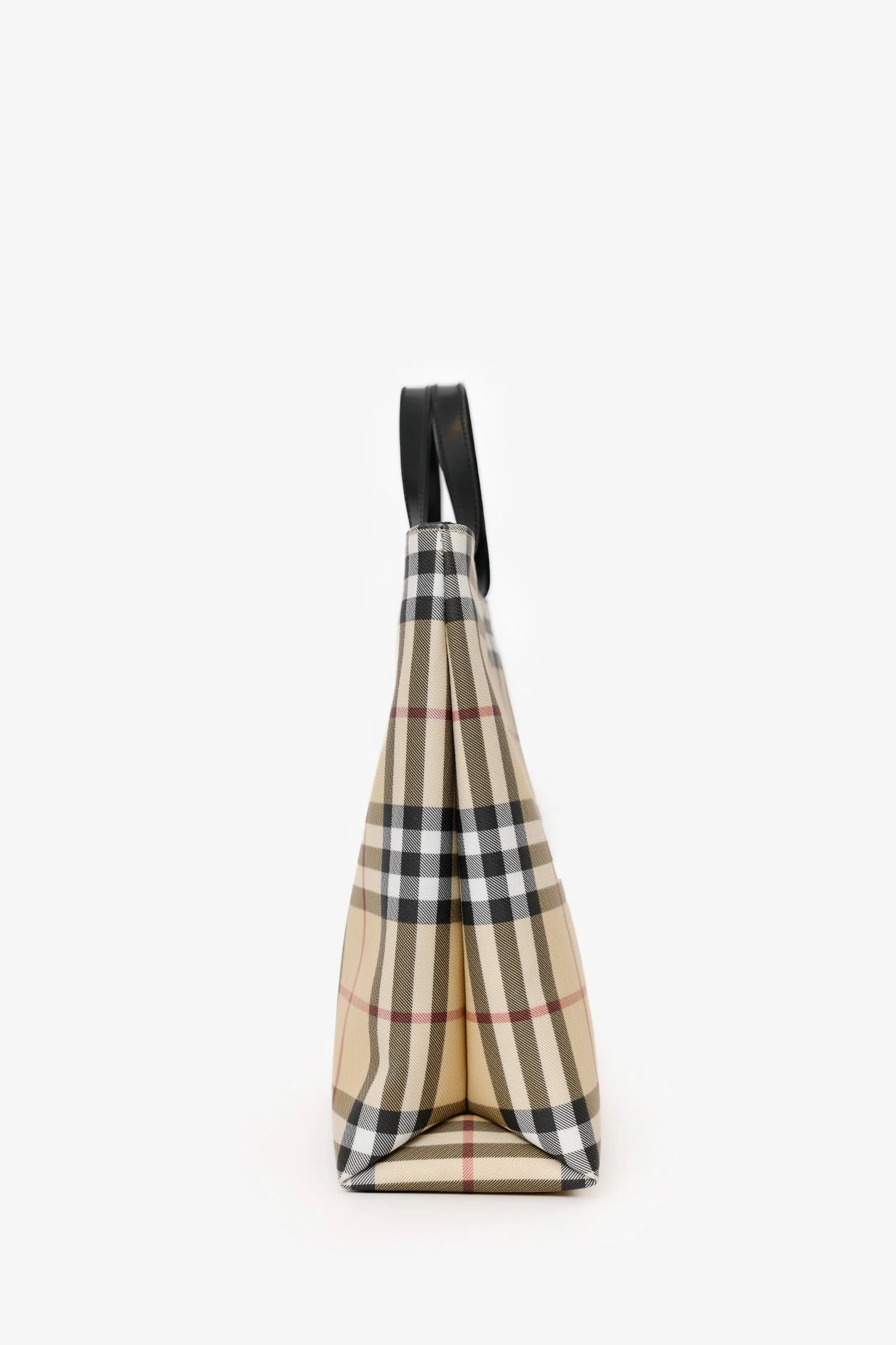 Burberry Nova Check Top Handle Tote - Image 4