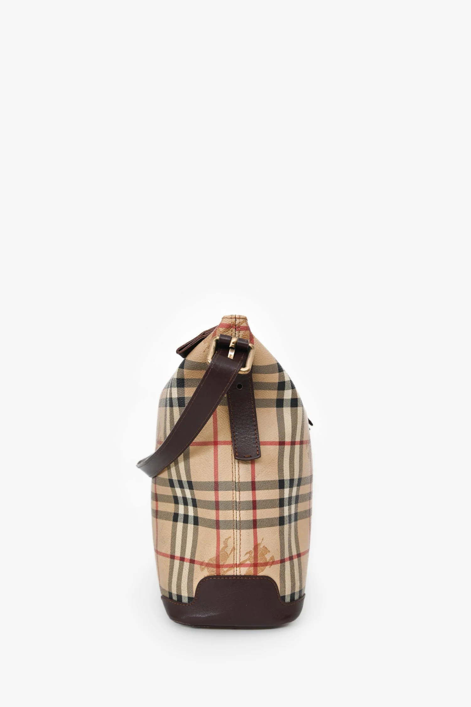 Burberry Vintage Haymarket Check Shoulder Bag - Image 3