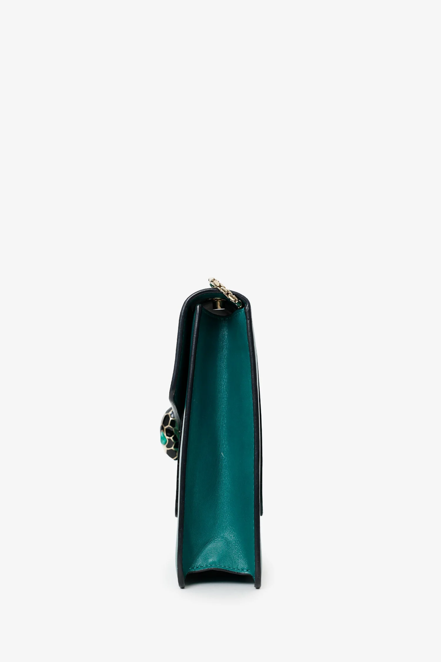 Bvlgari Green Serpenti Forever Flap Bag - Image 4