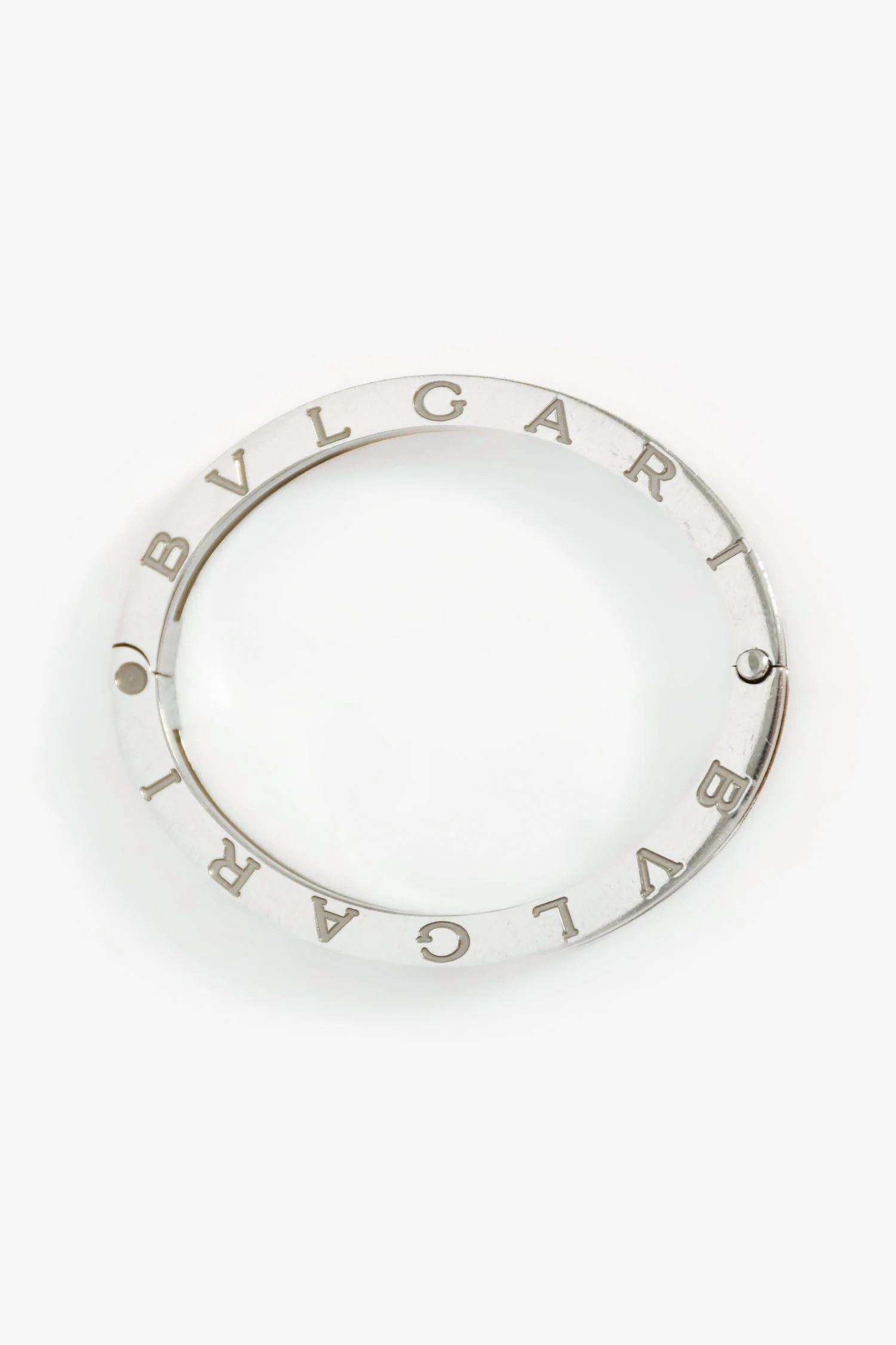 Bvlgari Stainless Steel/18K Yellow Gold B.Zero1 Bangle Bracelet - Image 5