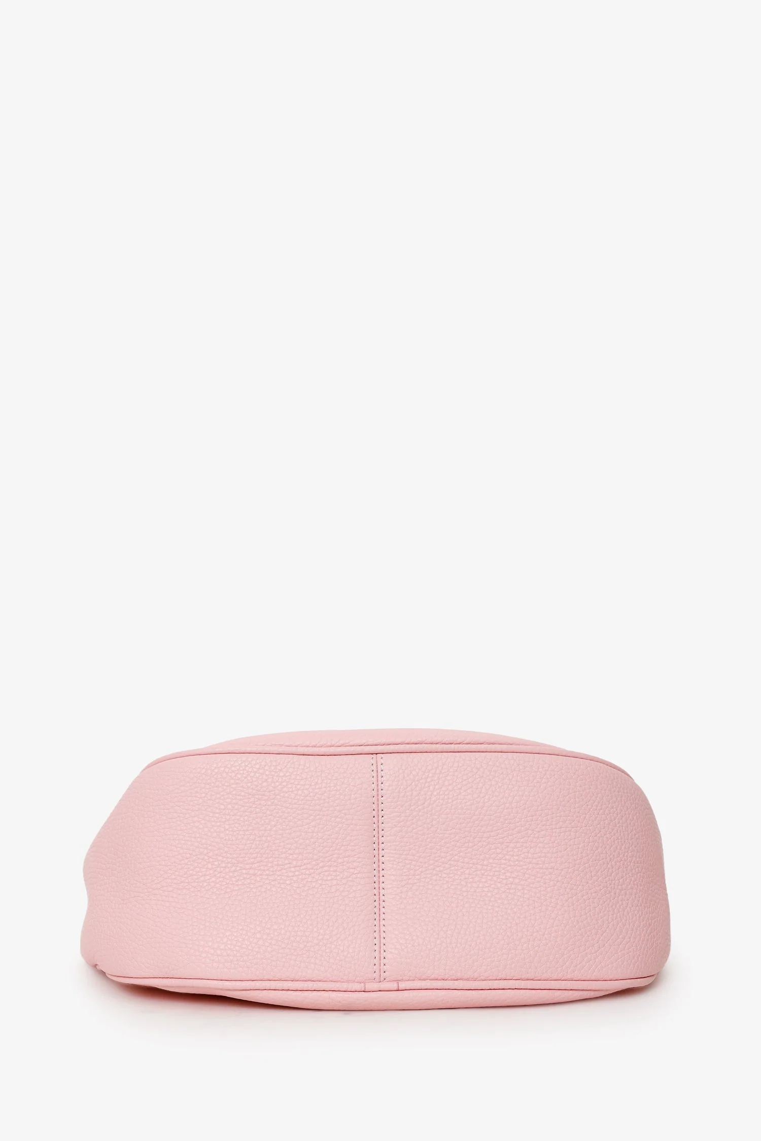 By Far Pink Grained Leather Top Handle Bag - Image 5