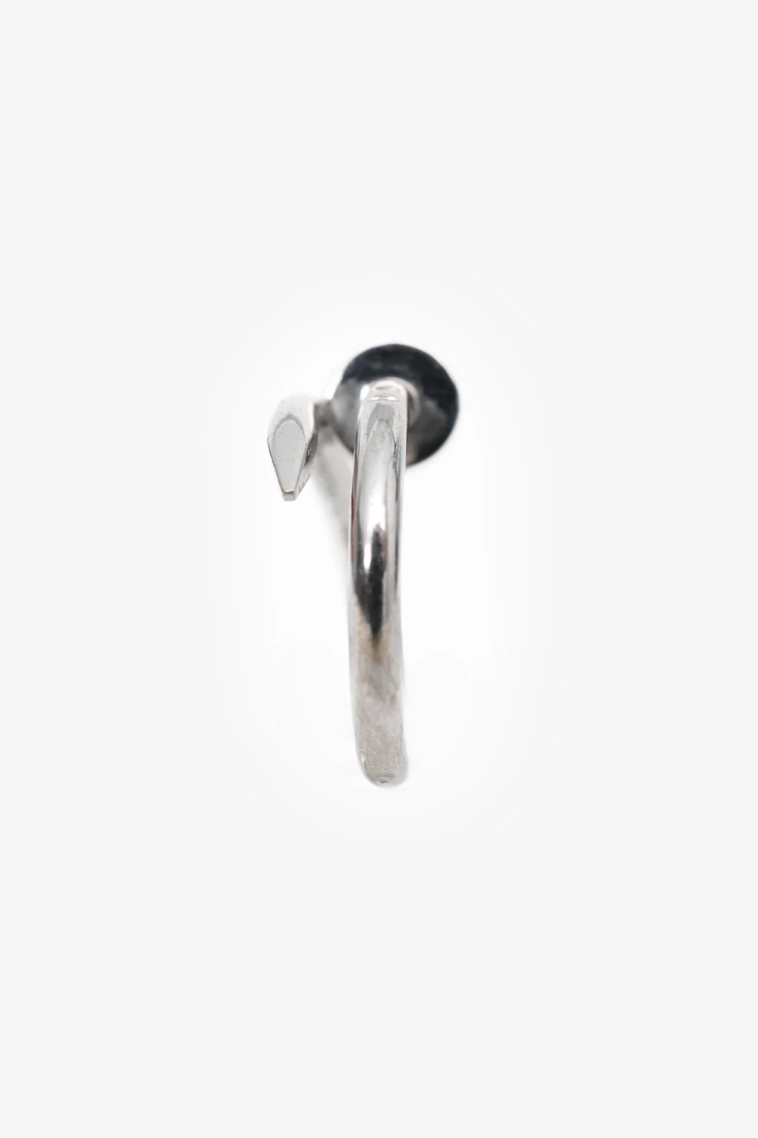 Cartier 18K White Gold Juste Un Clou Classic Model Ring Size 51 - Image 3