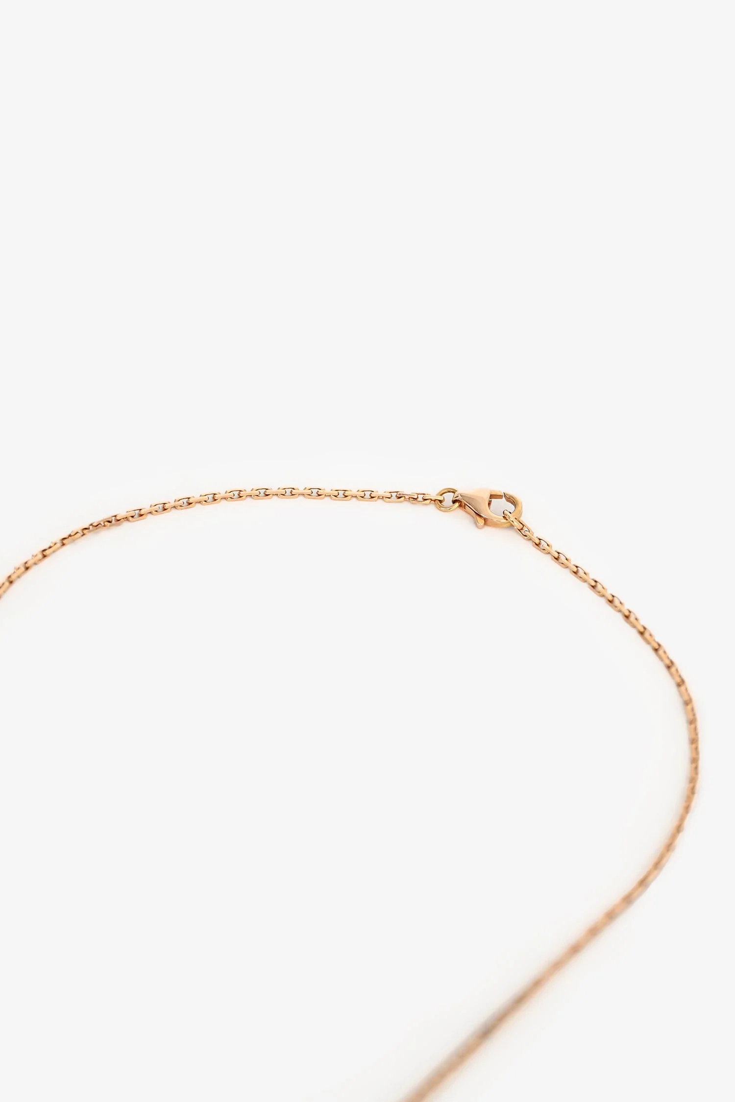 Cartier 18K Yellow Gold 3 Diamond Set Love Pendant Necklace - Image 3