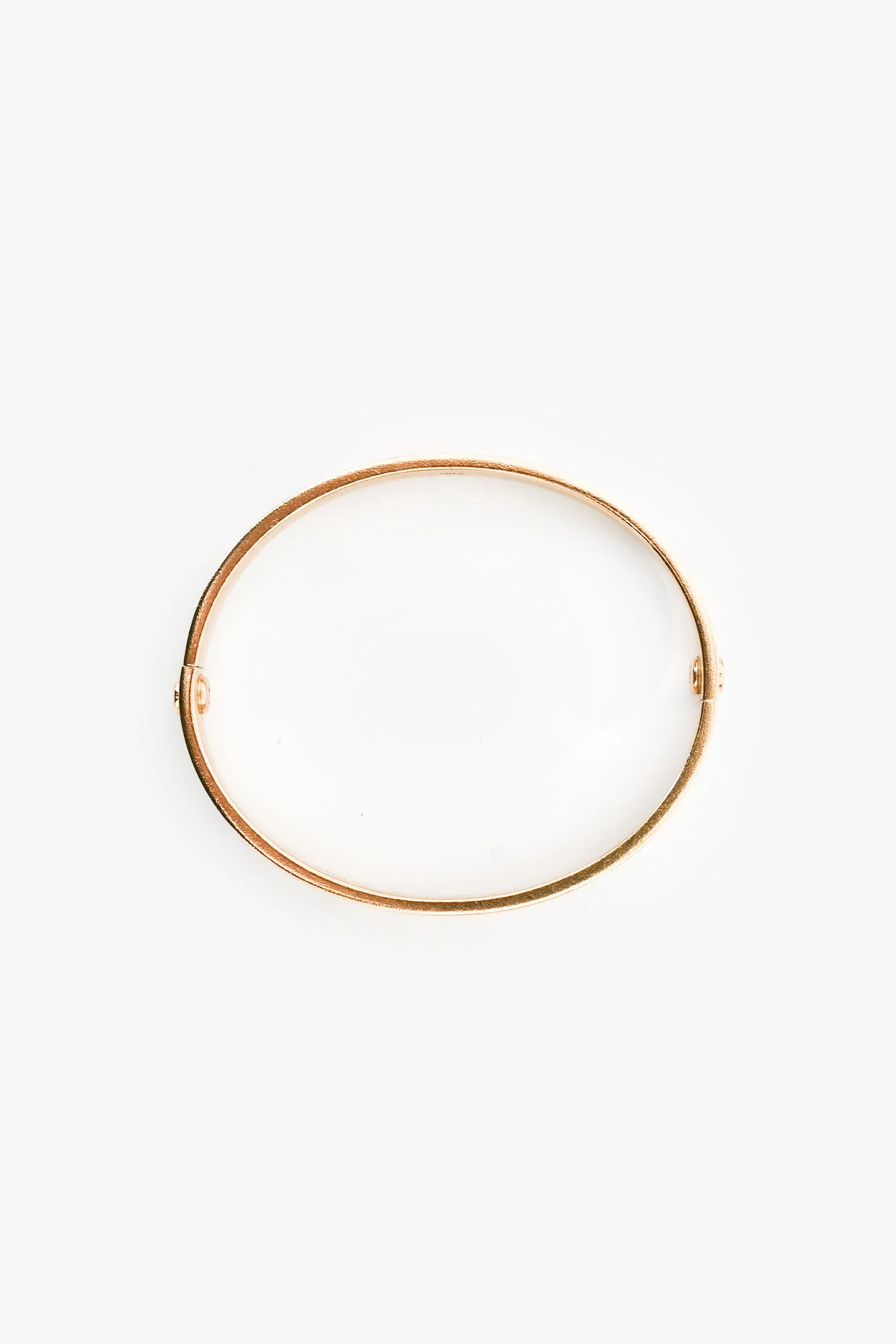 Cartier 18K Yellow Gold Medium Love Bangle Bracelet Size 16 - Image 5
