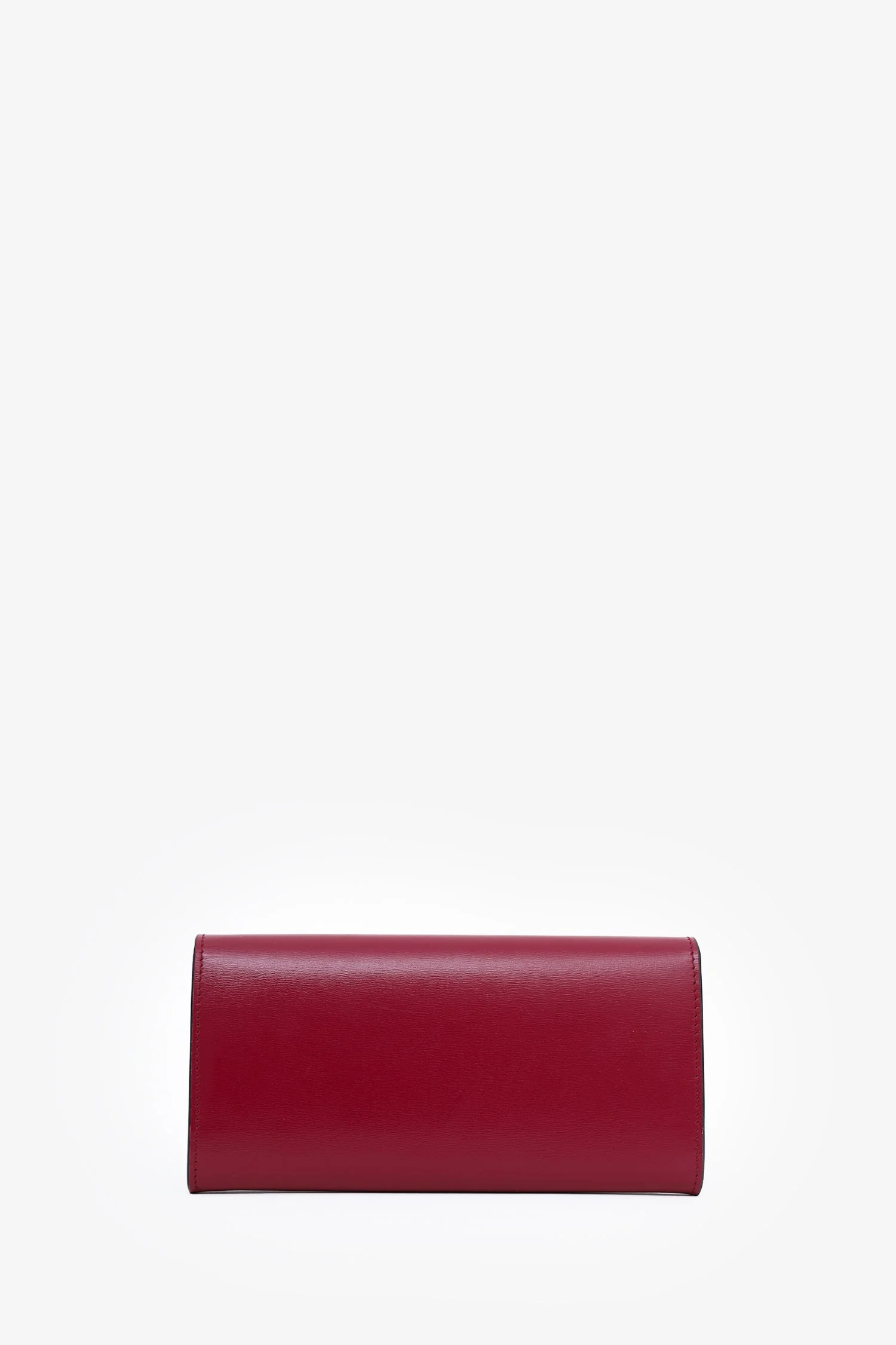 Cartier Burgundy Leather Panther C Wallet - Image 3
