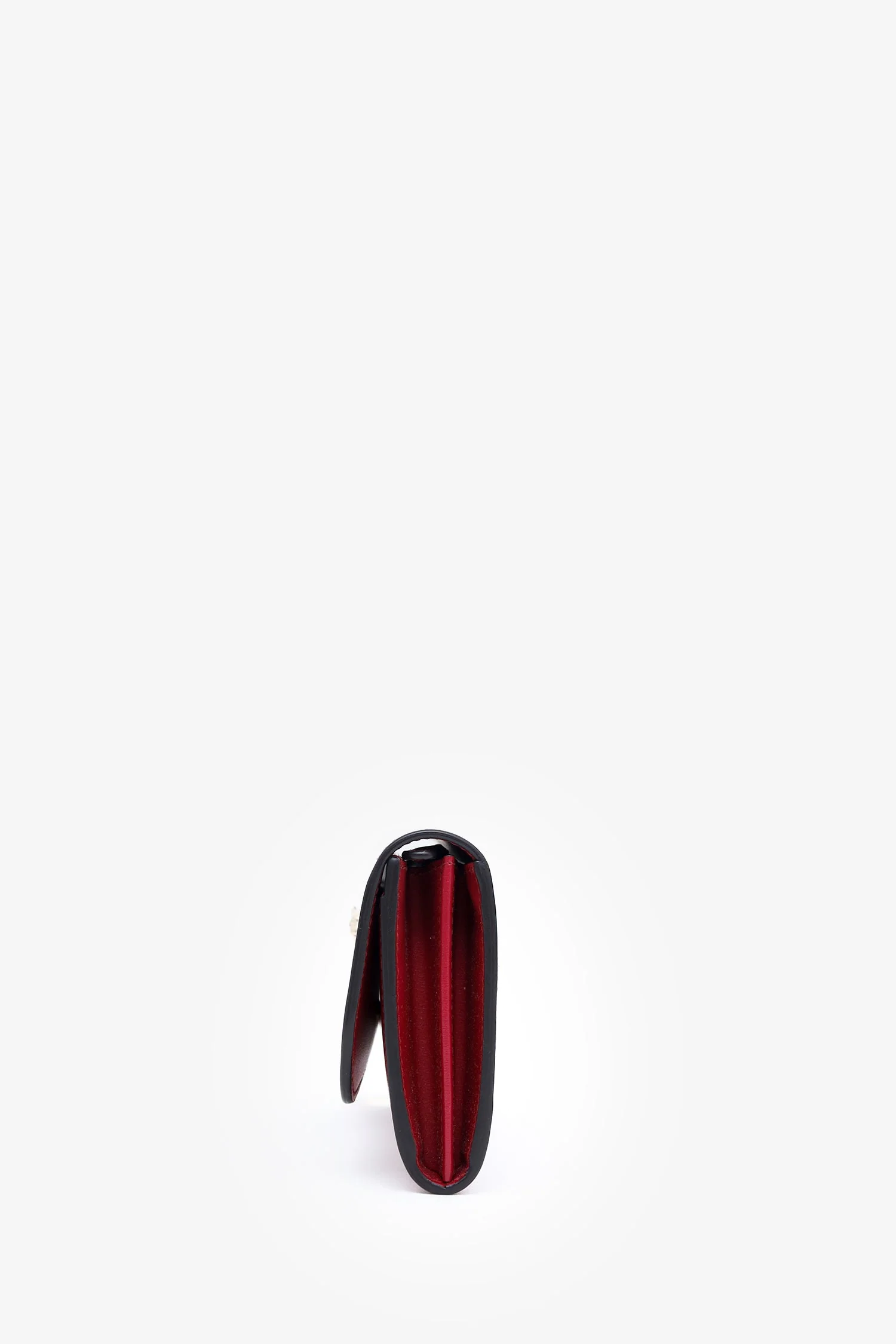 Cartier Burgundy Leather Panther C Wallet - Image 4