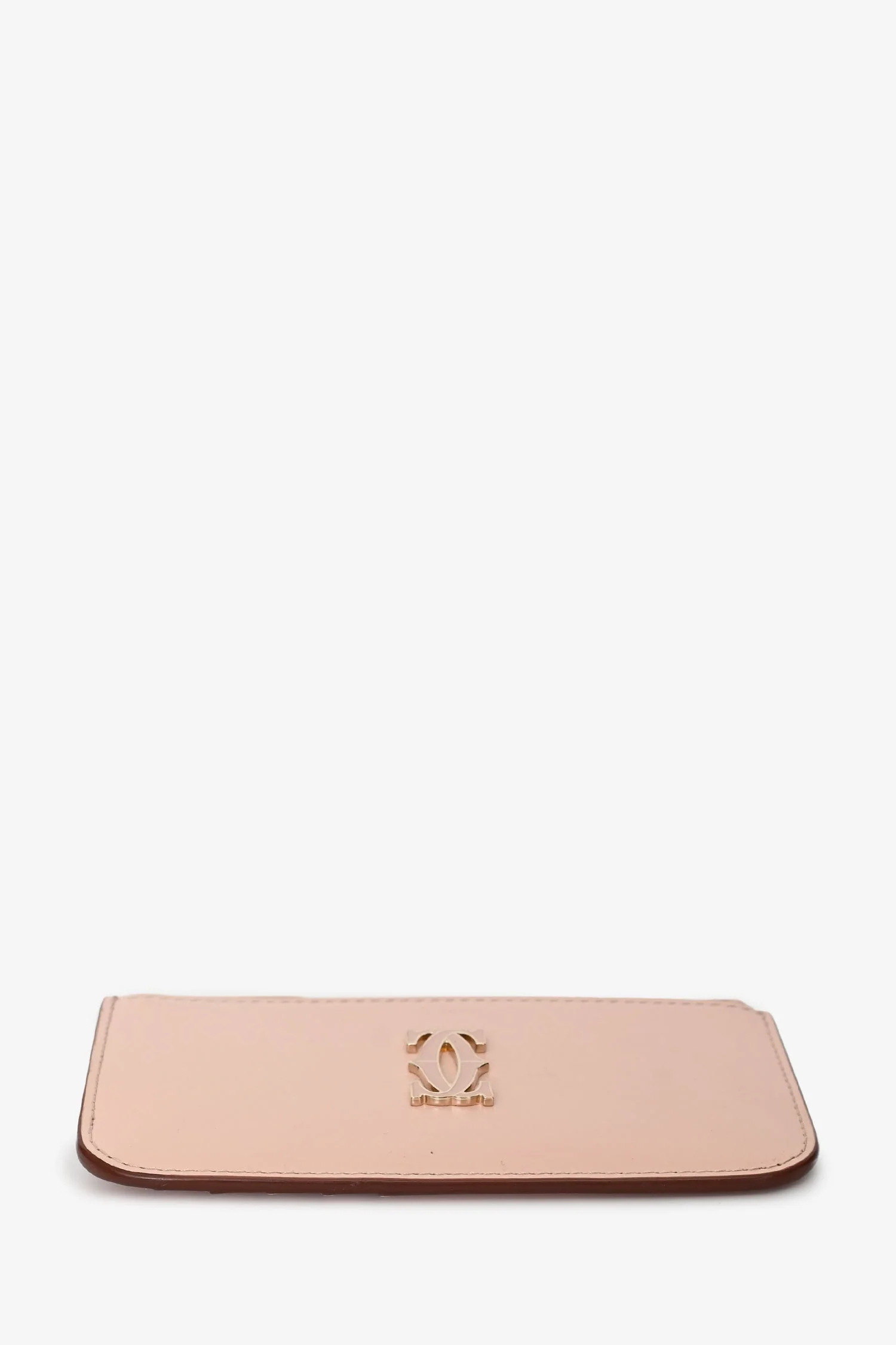 Cartier Pink Leather 'C de Cartier' Card Holder - Image 4