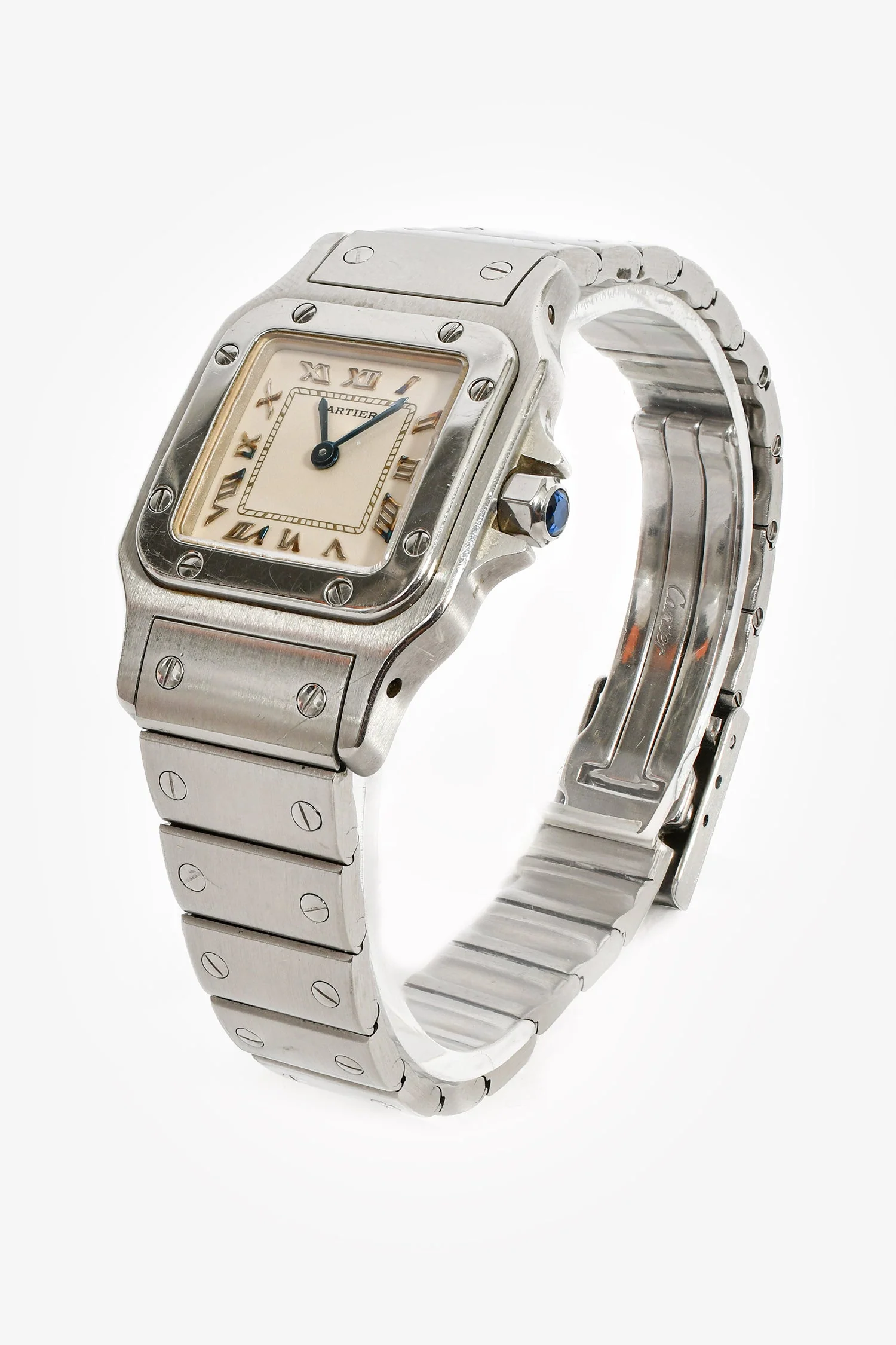 Cartier Stainless Steel Quartz Movement 'Santos de Cartier' Galbée' 29mm Watch - Image 2