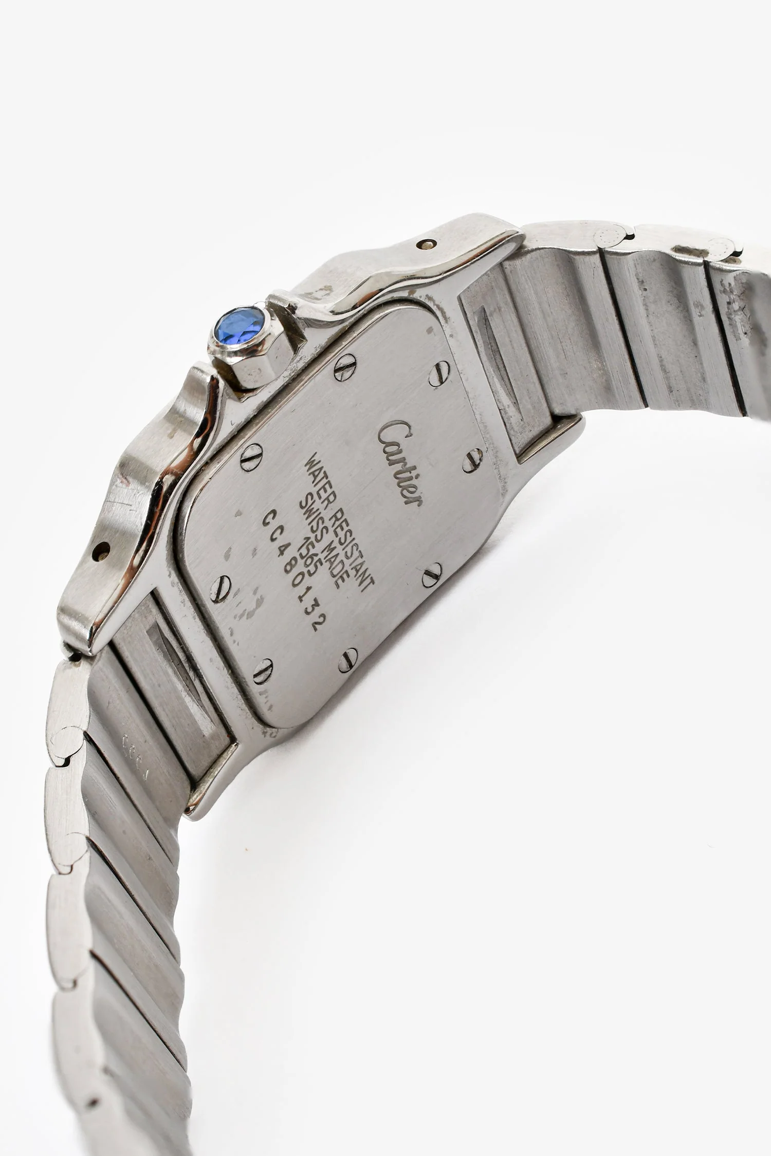 Cartier Stainless Steel Quartz Movement 'Santos de Cartier' Galbée' 29mm Watch - Image 3