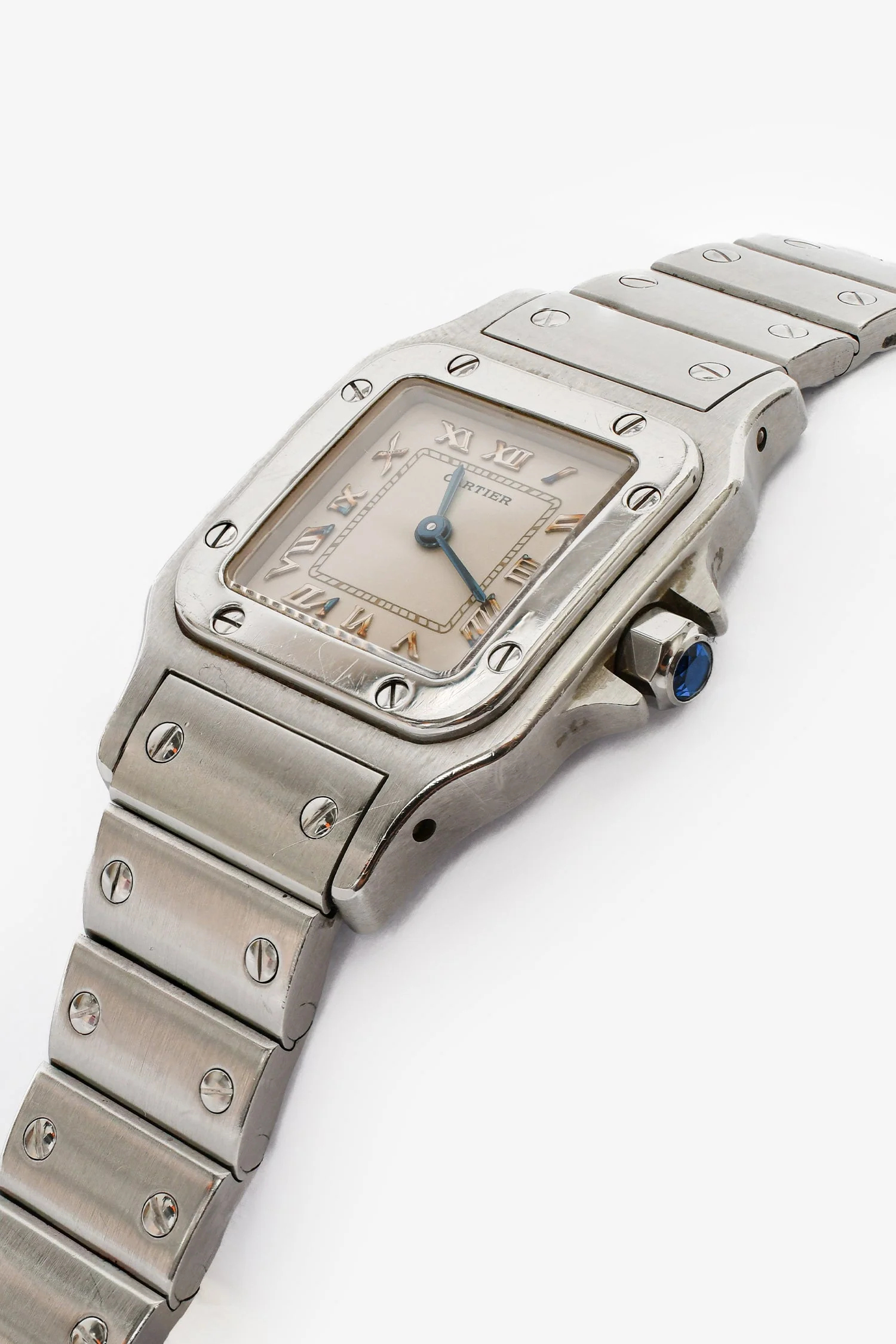 Cartier Stainless Steel Quartz Movement 'Santos de Cartier' Galbée' 29mm Watch - Image 4